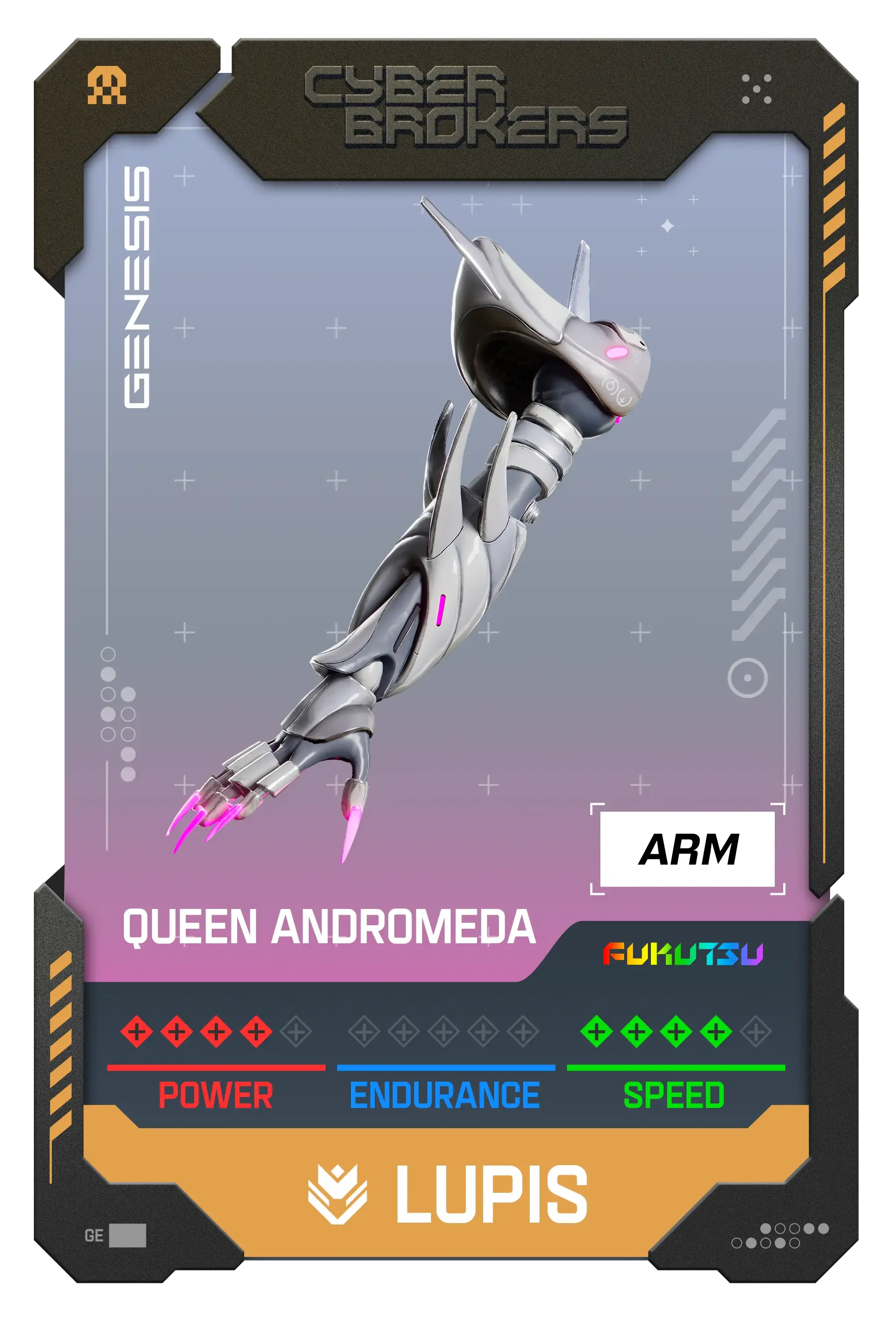 Queen Andromeda Lupis Arm 