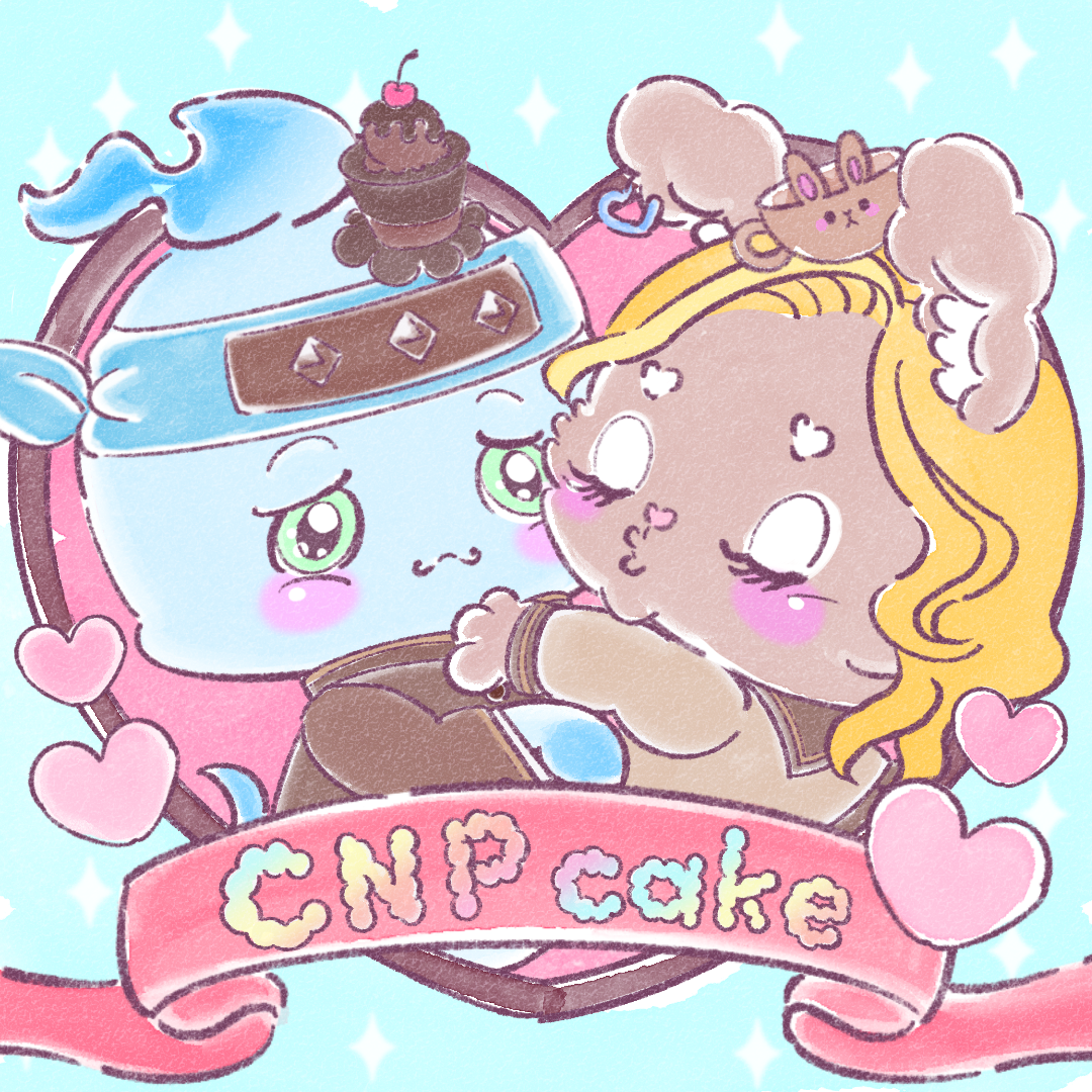 CNPcake #00539 Valentine-Luna GAL x Mitama