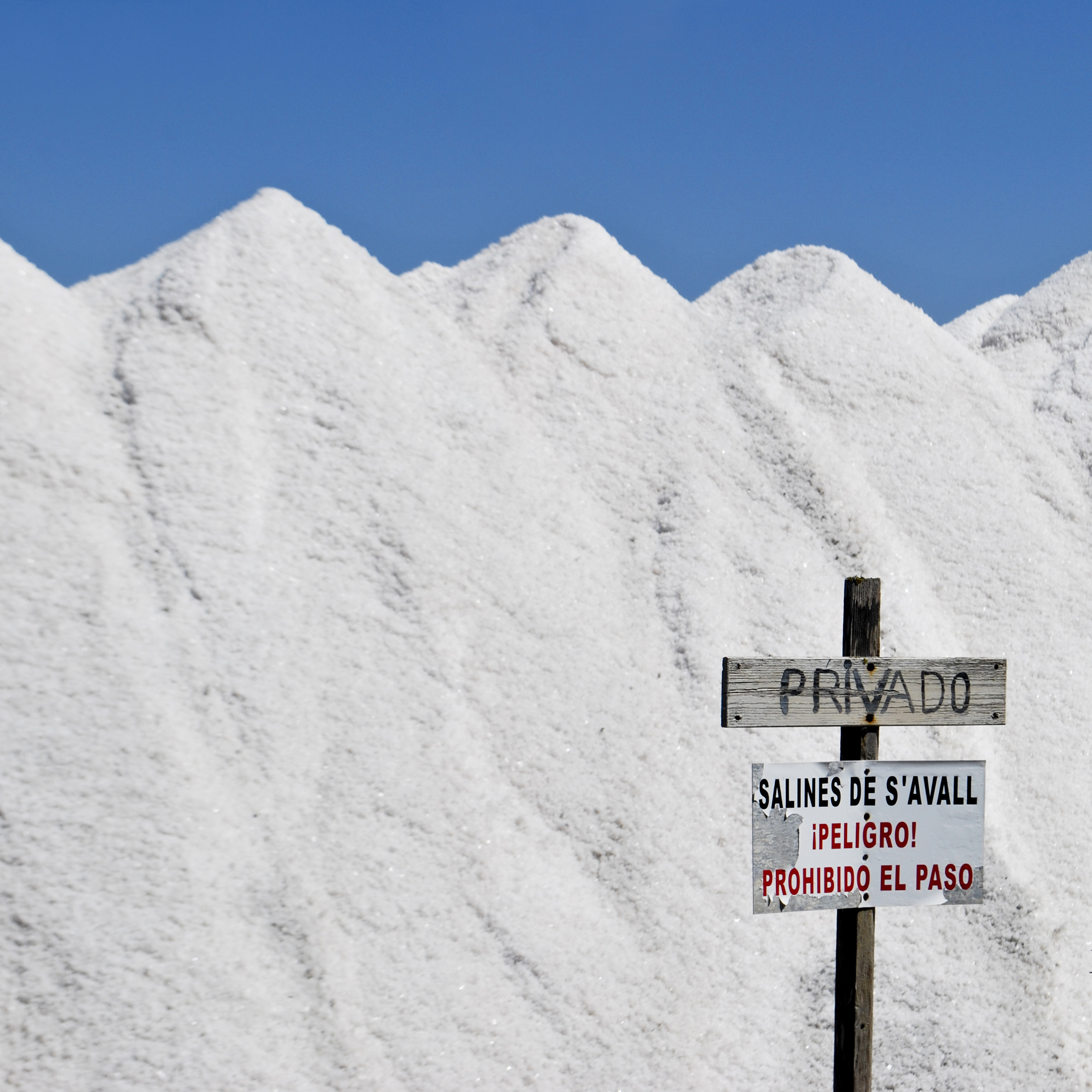 Salt mountains