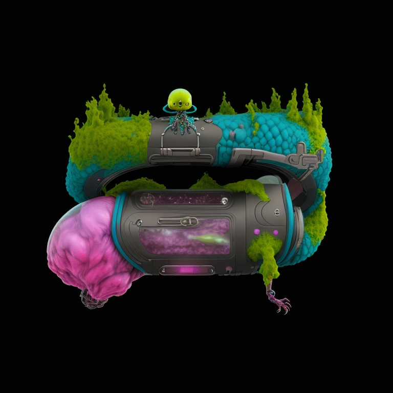 Mutant Hound AI Collar #4136