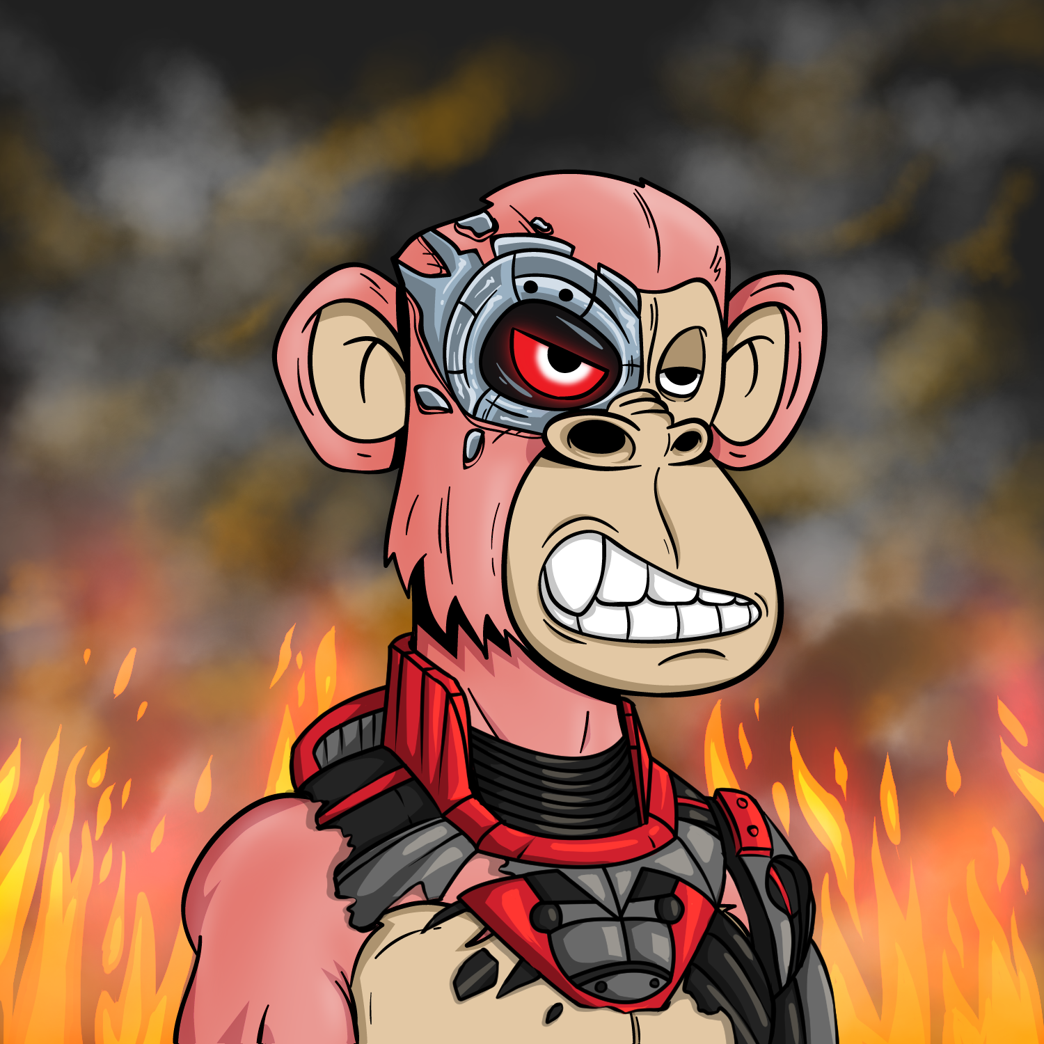 Cyborg Ape Dynasty #3255