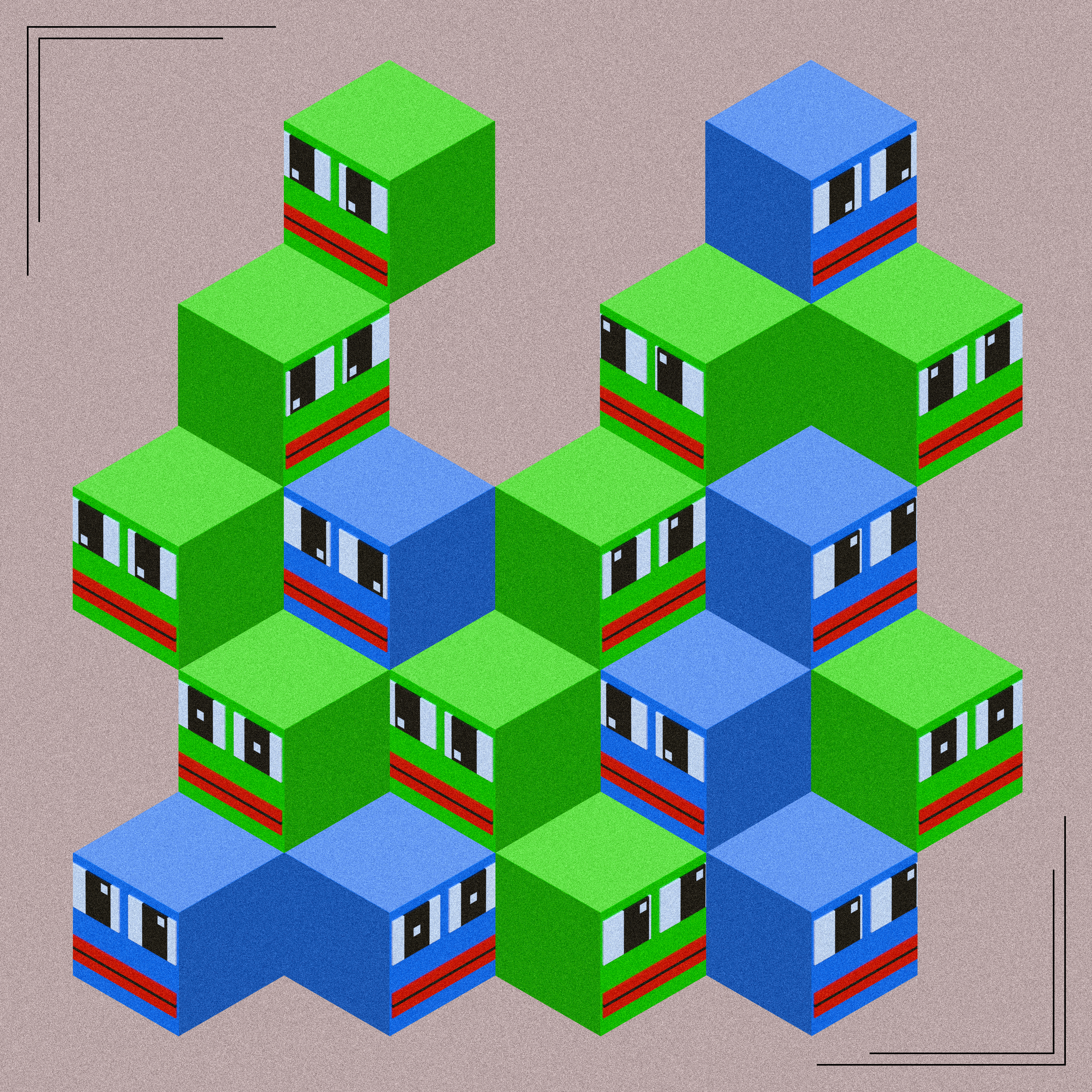 Isometric Pepe #42