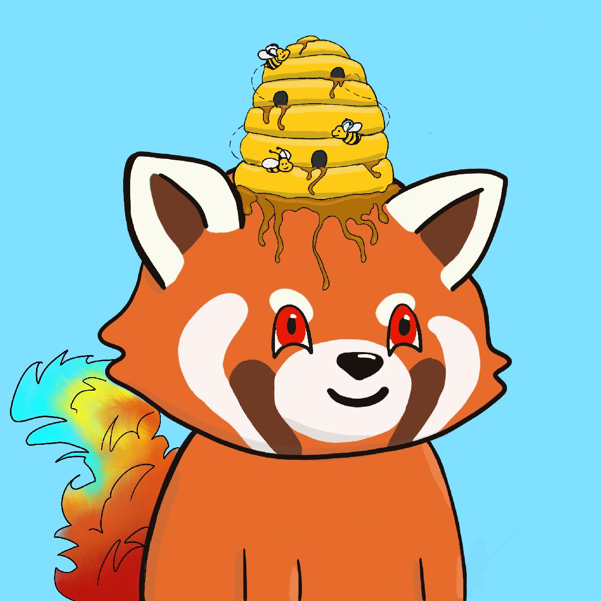 Okay Red Panda #7408