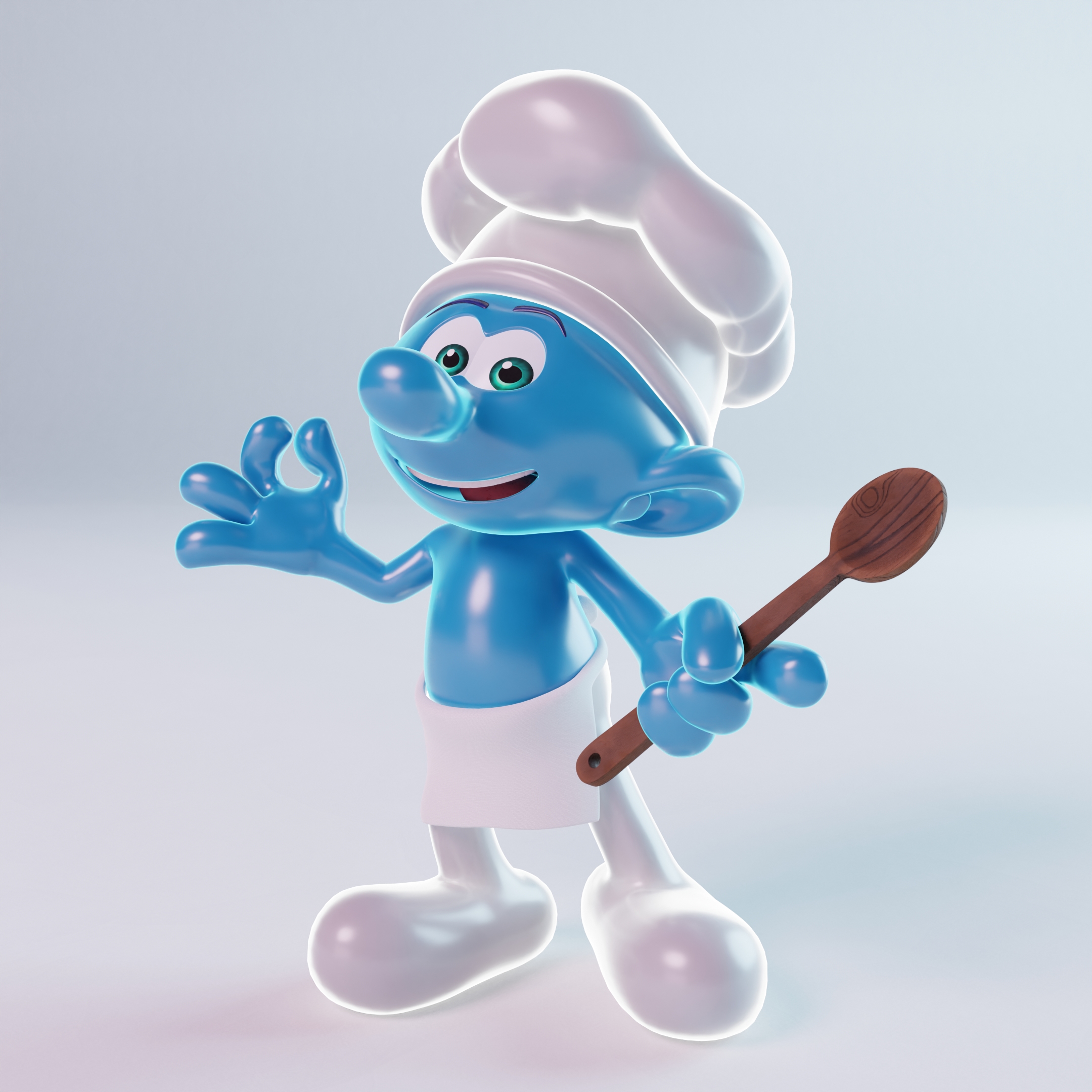 Legendary Smurf # 8298