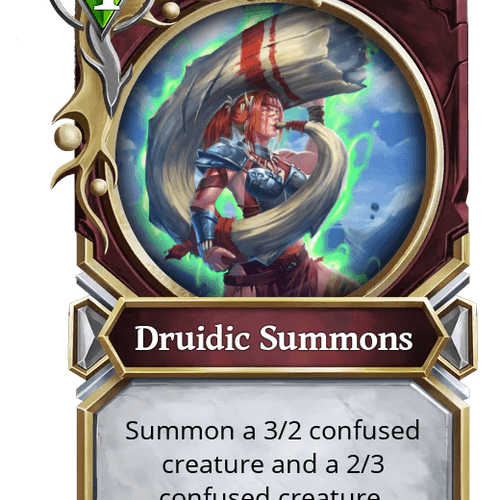 Druidic Summons ID #15896475