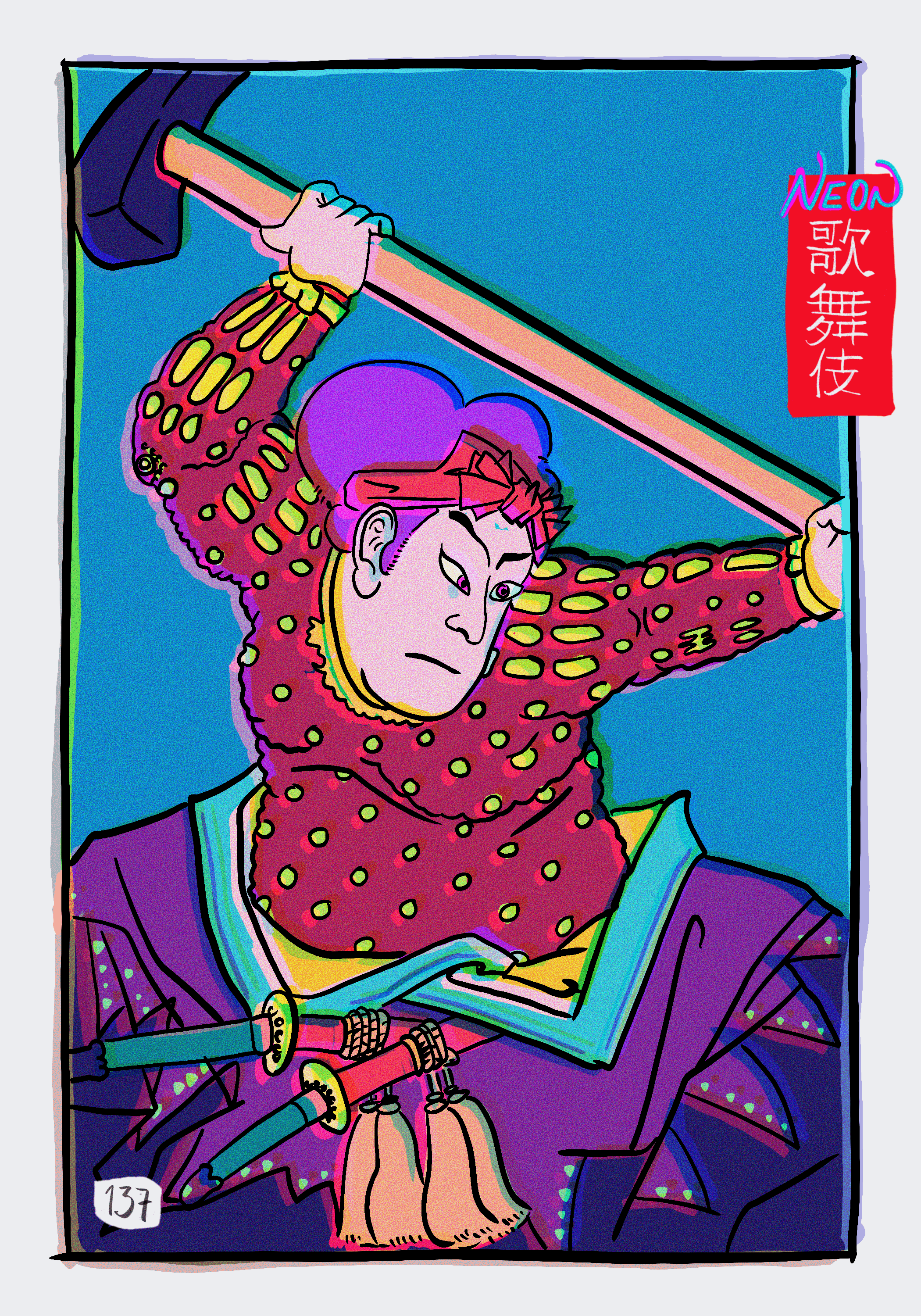 Neon Kabuki #137