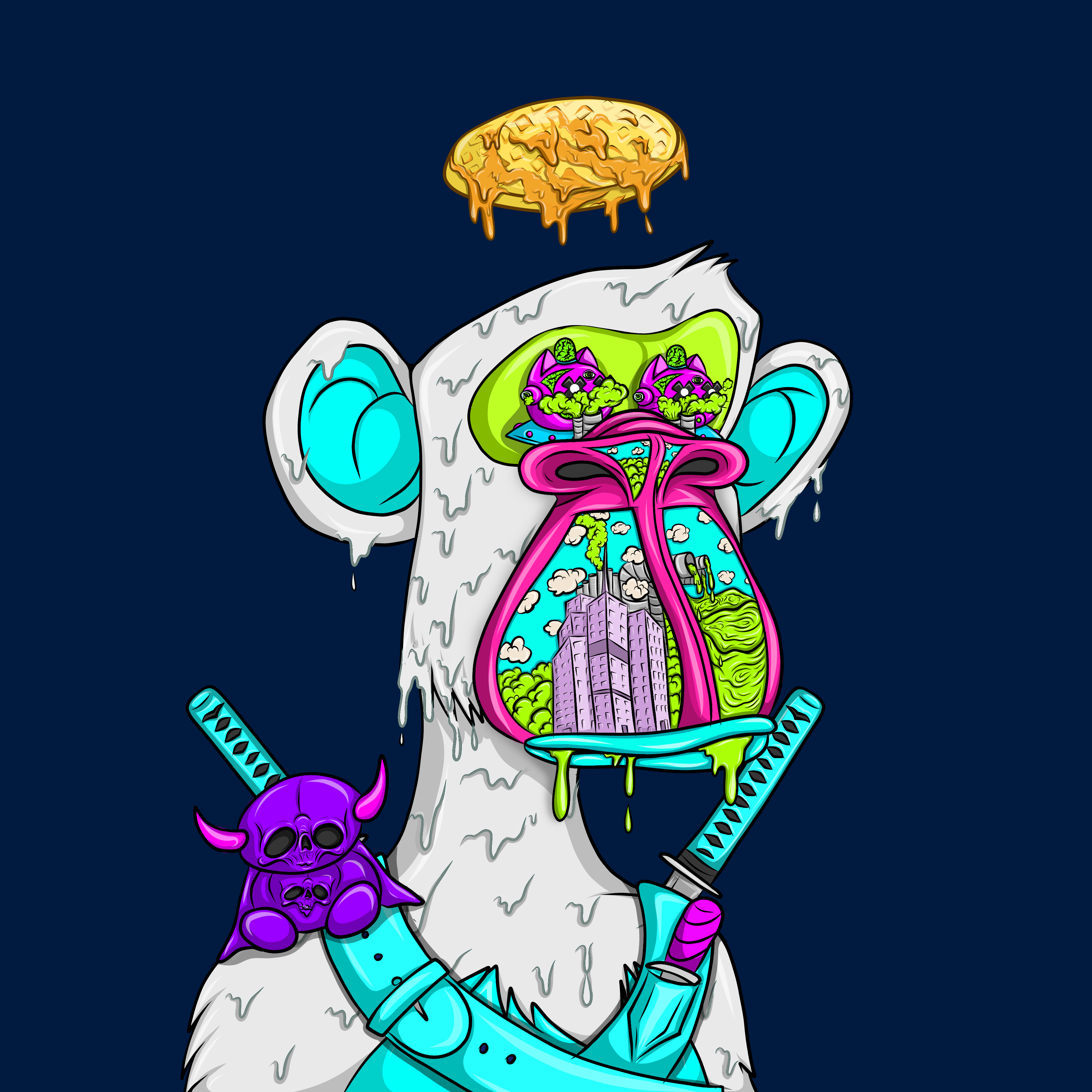 Caked Apes #323