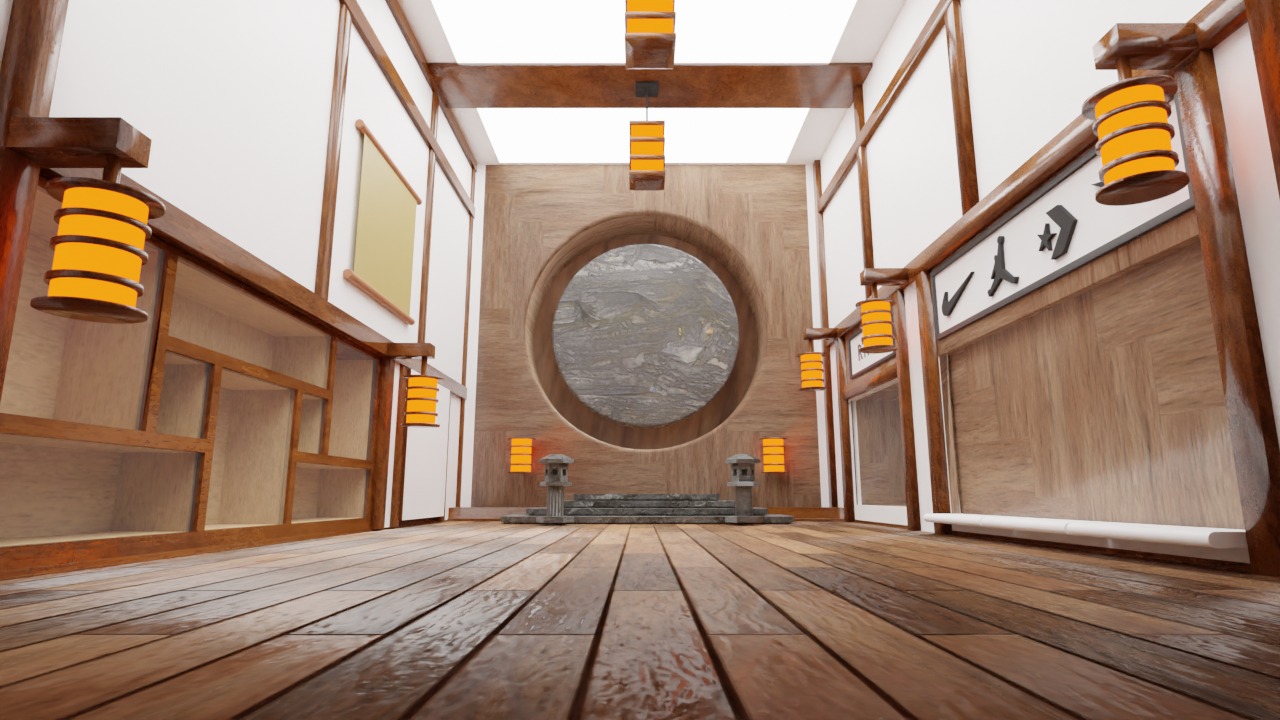 NDP Studios Japanese Zen House