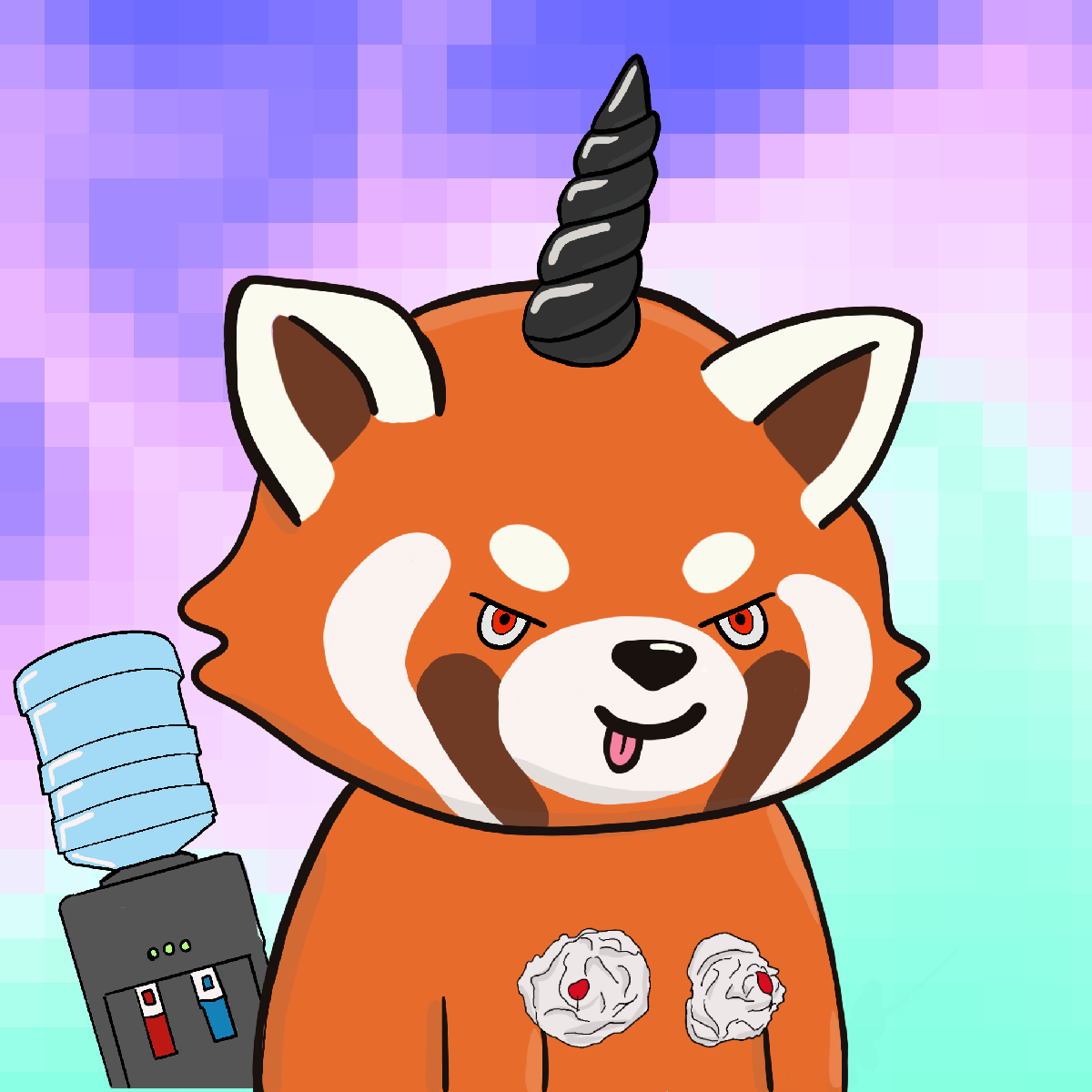Okay Red Panda #6709