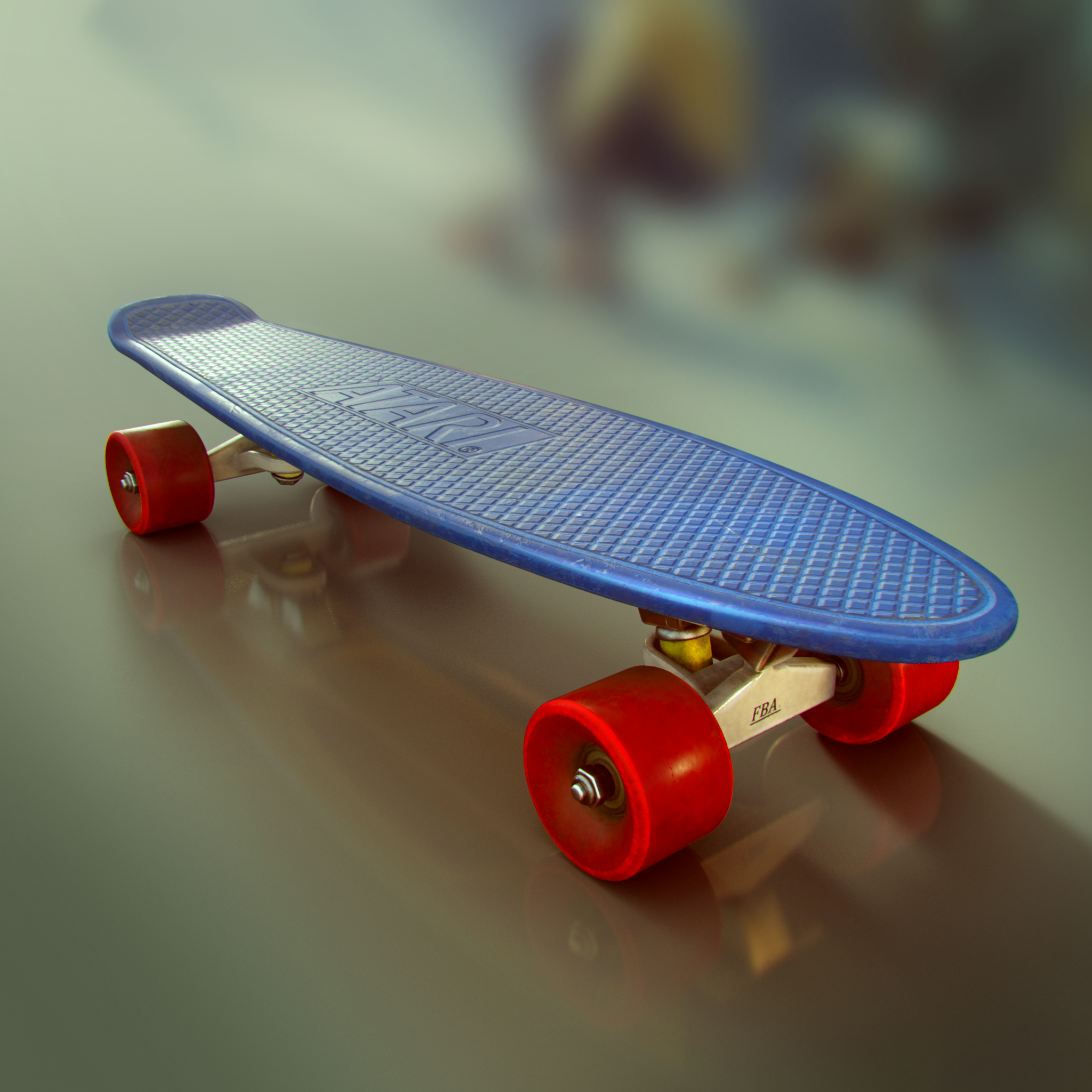 Blue Stakeboard #4