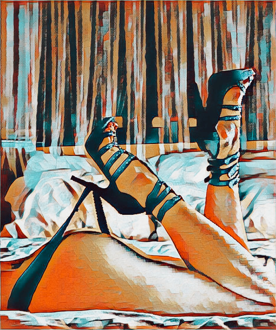Me Time!!  In my Stiletto's