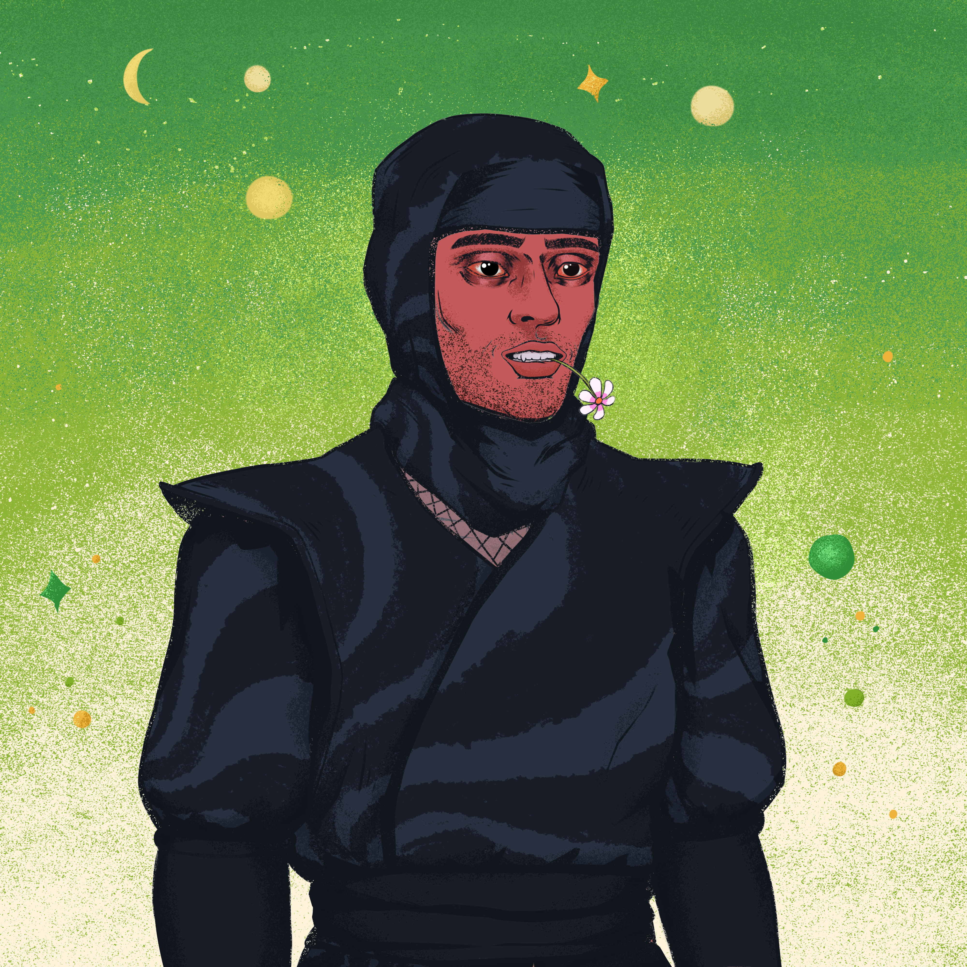 Tie Dye Ninja #5231