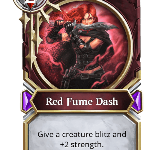 Red Fume Dash ID #18743757