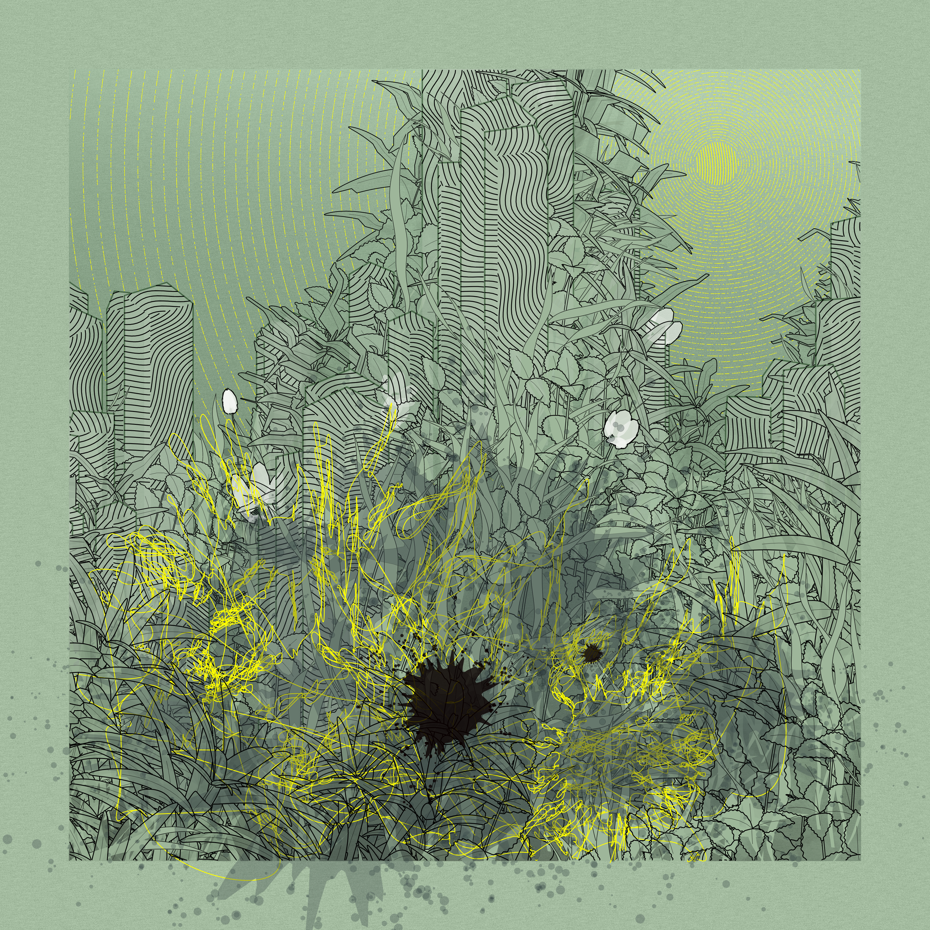 Landscape with Carbon Capture #111