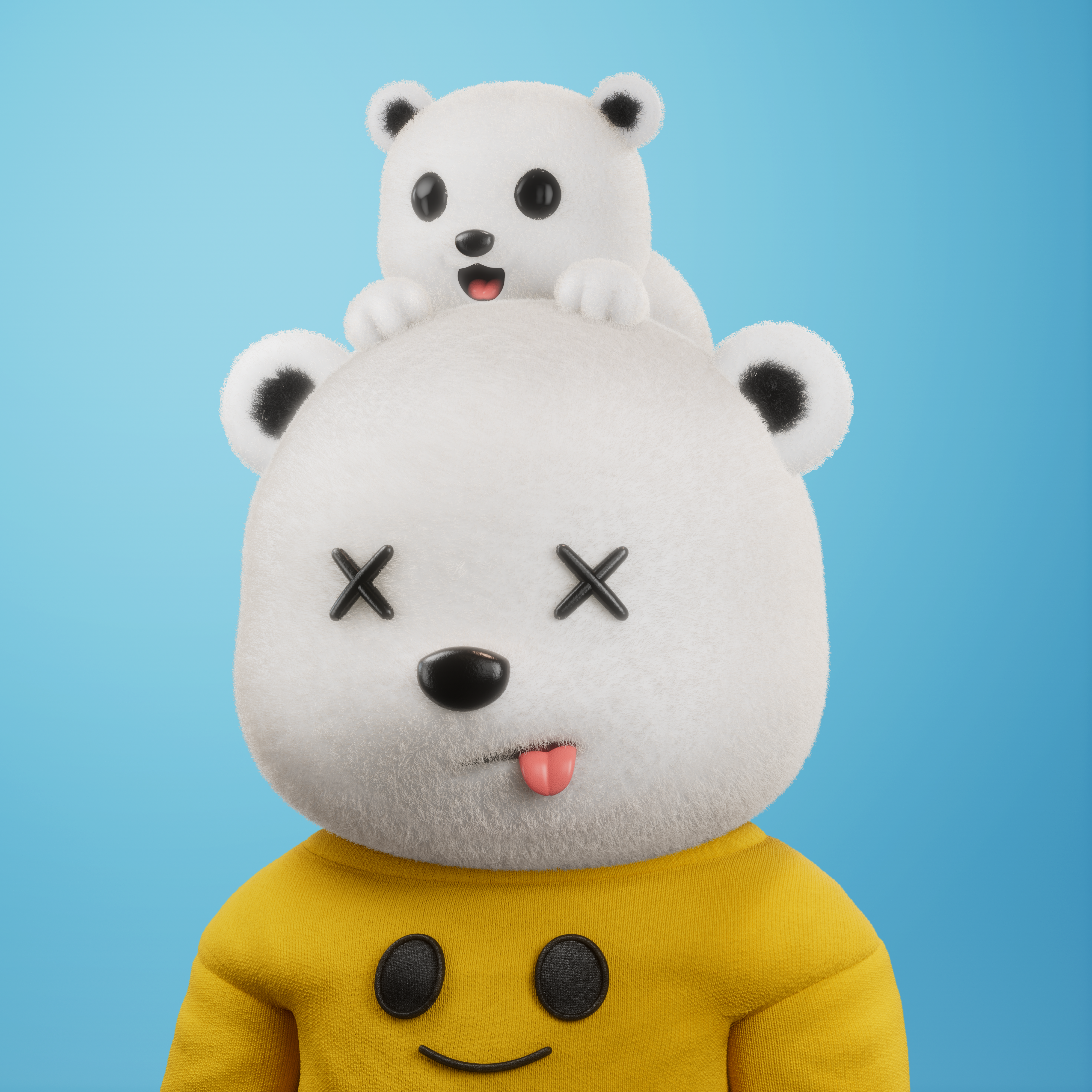 3D Bear #4649
