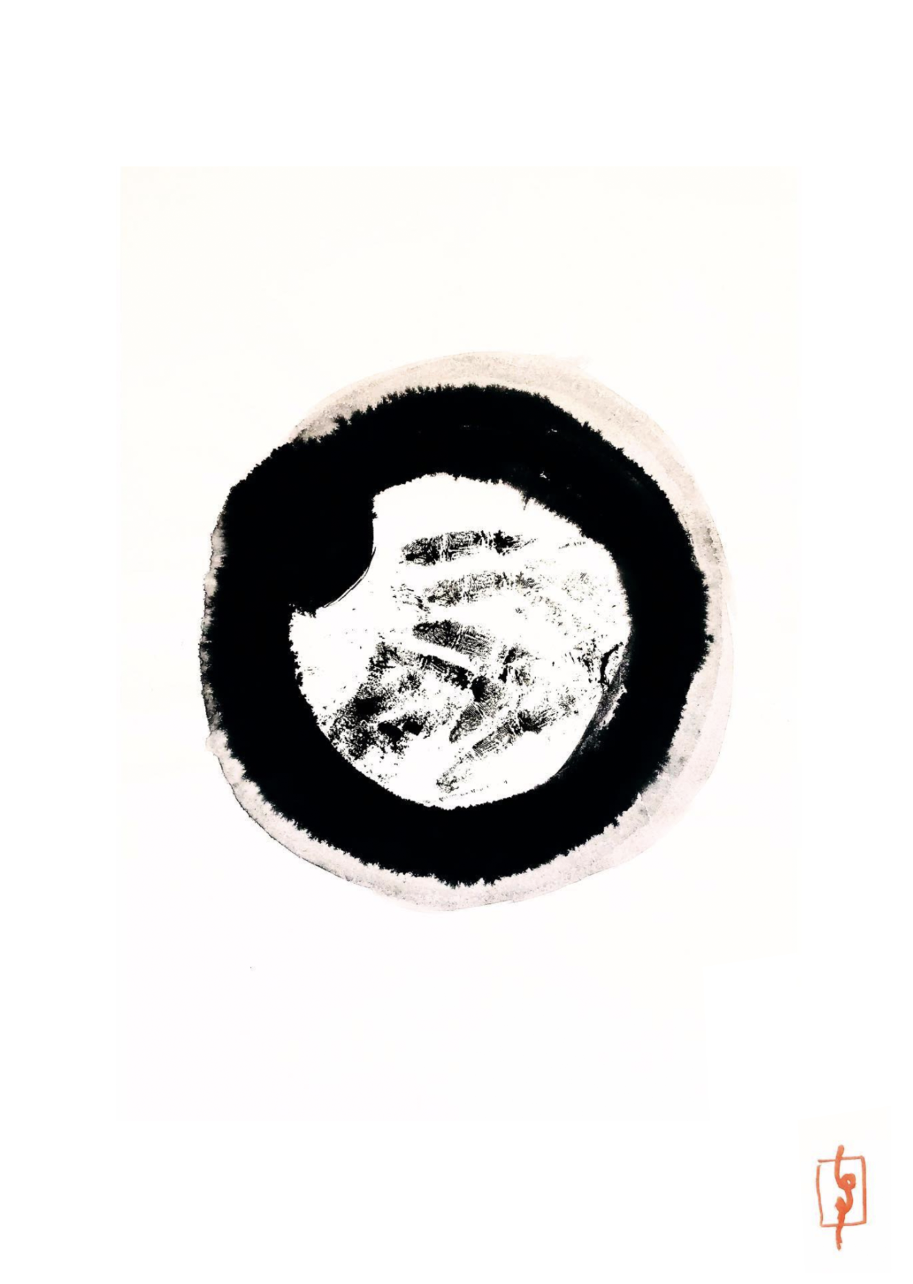 first ensō.
