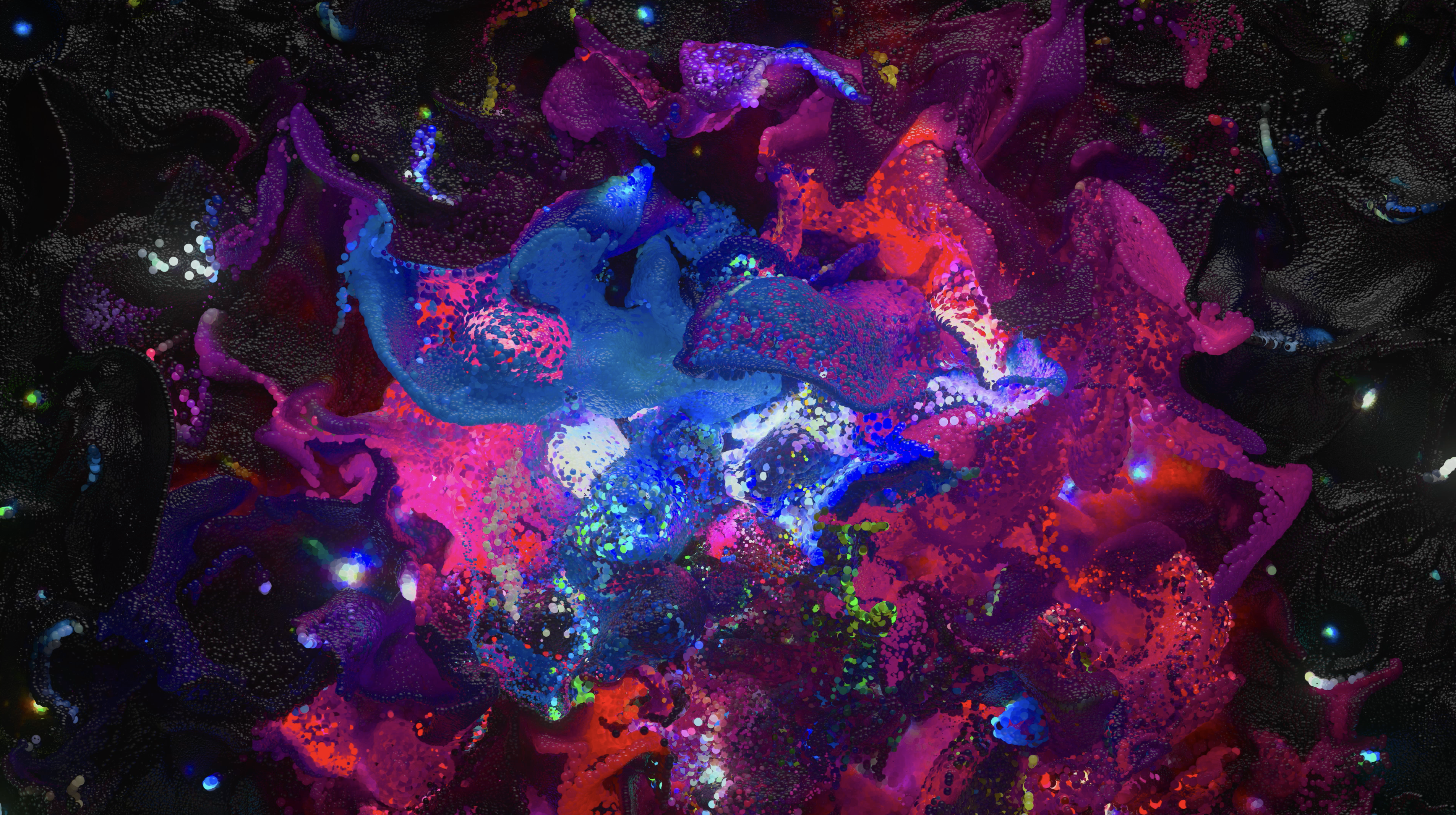 Machine Hallucinations – Space | Chapter III: Galaxy (Generative AI Data Painting)