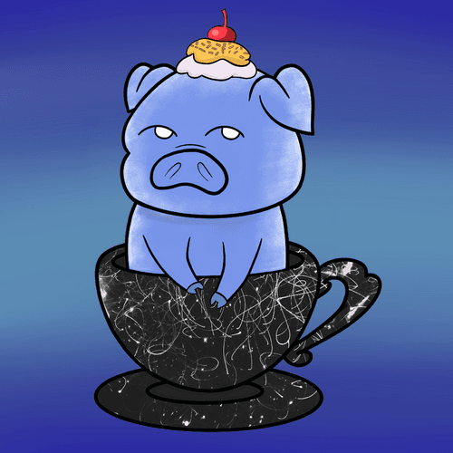 Lucky Teacup Piggy Club #1370