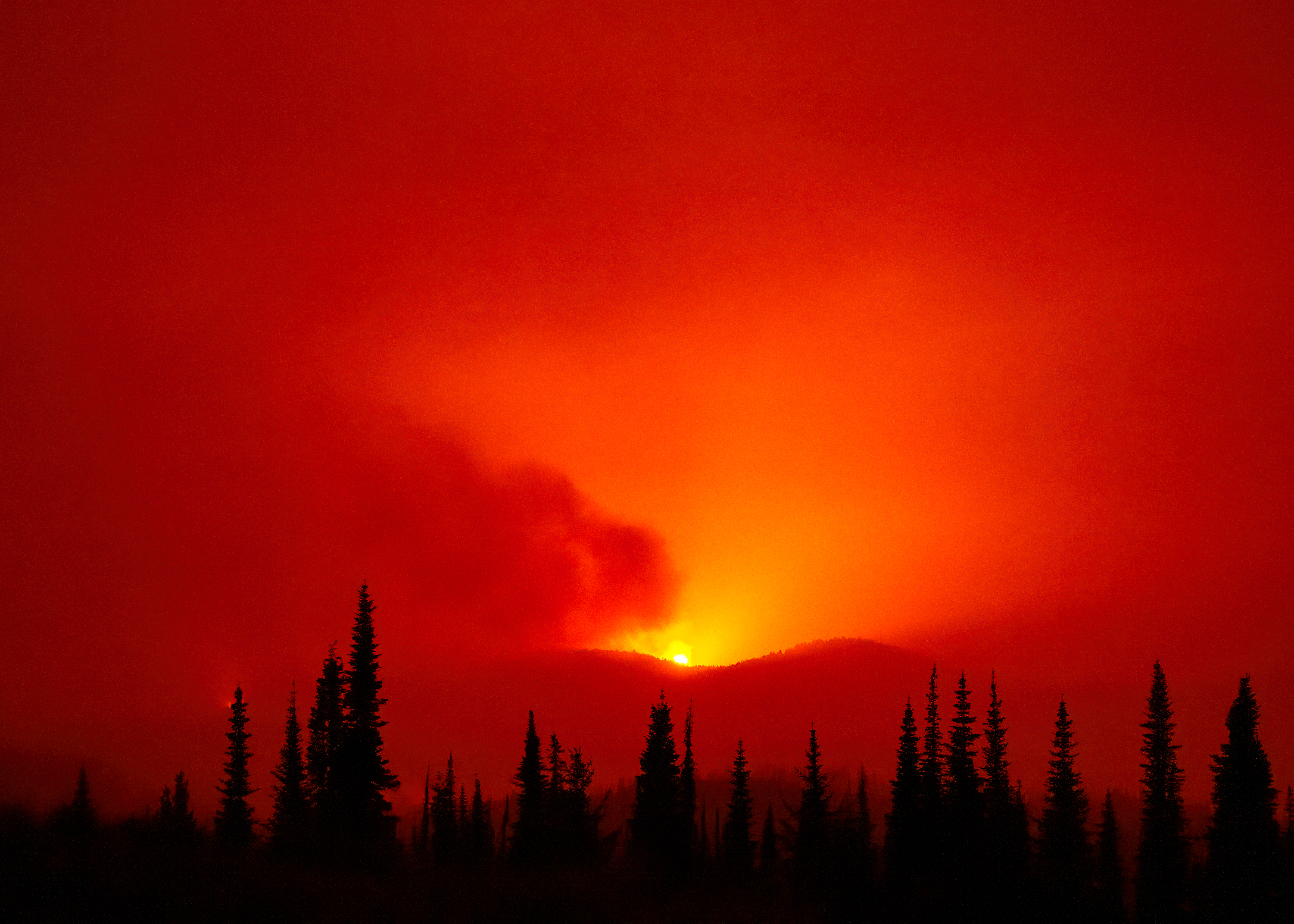 Durant Lake WIldfire
