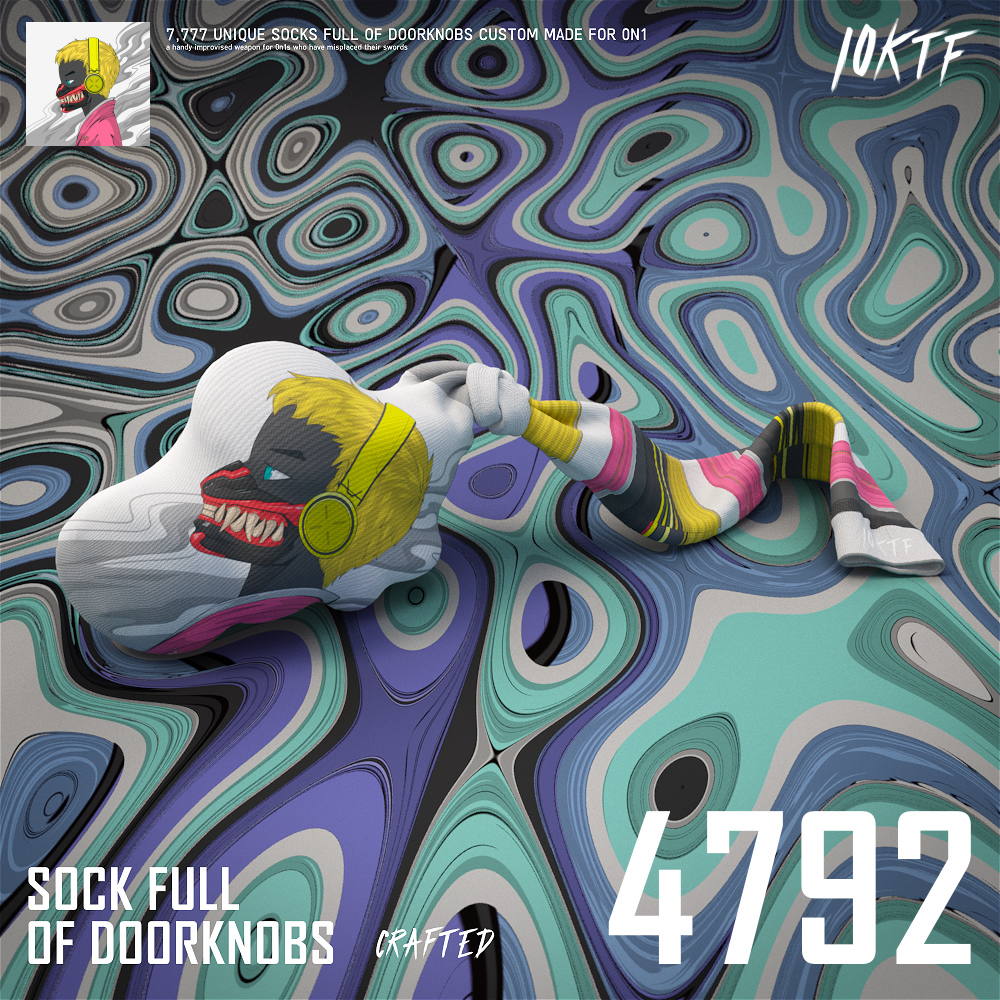 0N1 Sock Full of Doorknobs #4792