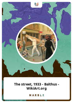 The street, 1933 - Balthus - WikiArt.org