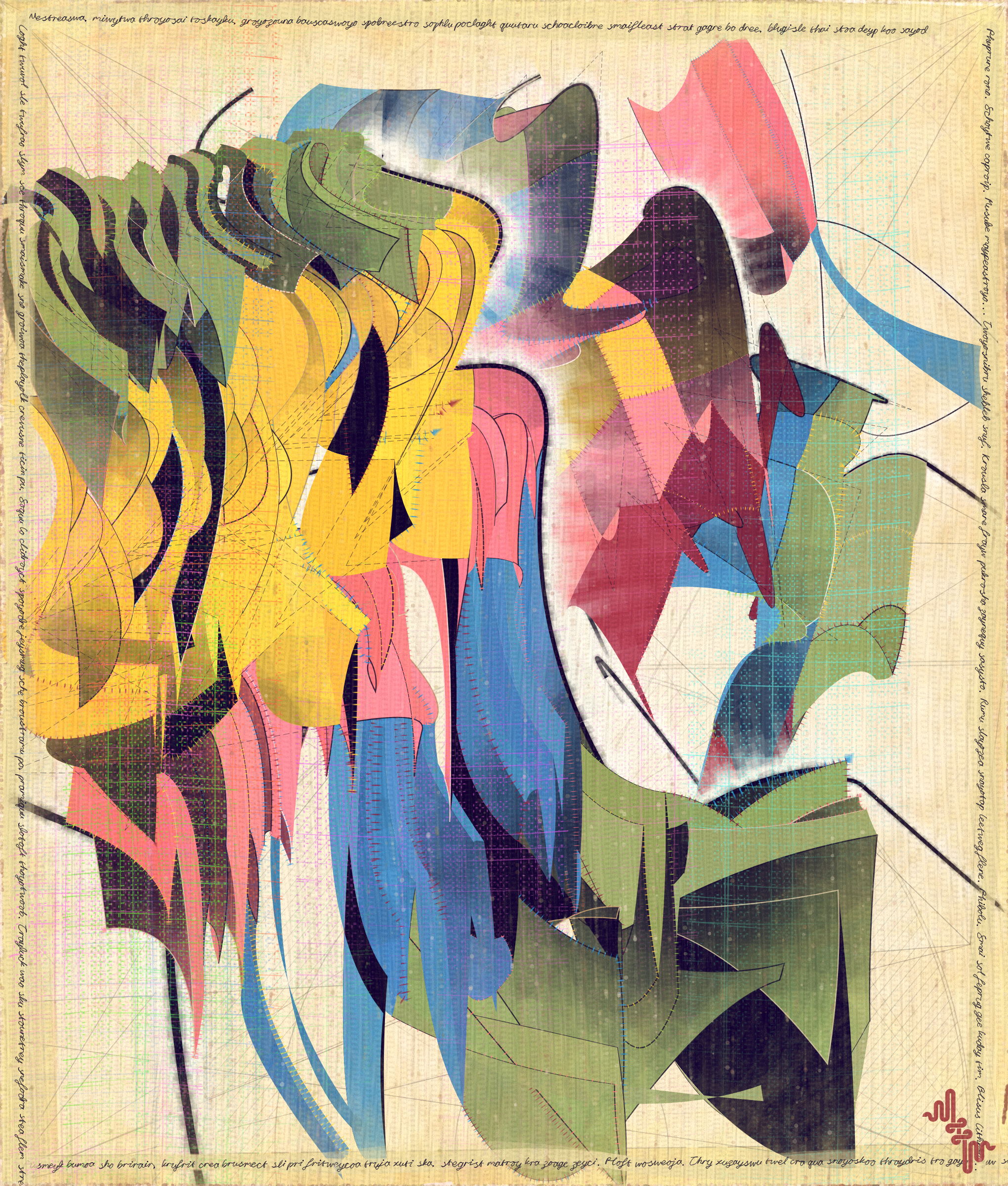 Amplitudes of Canvas #53