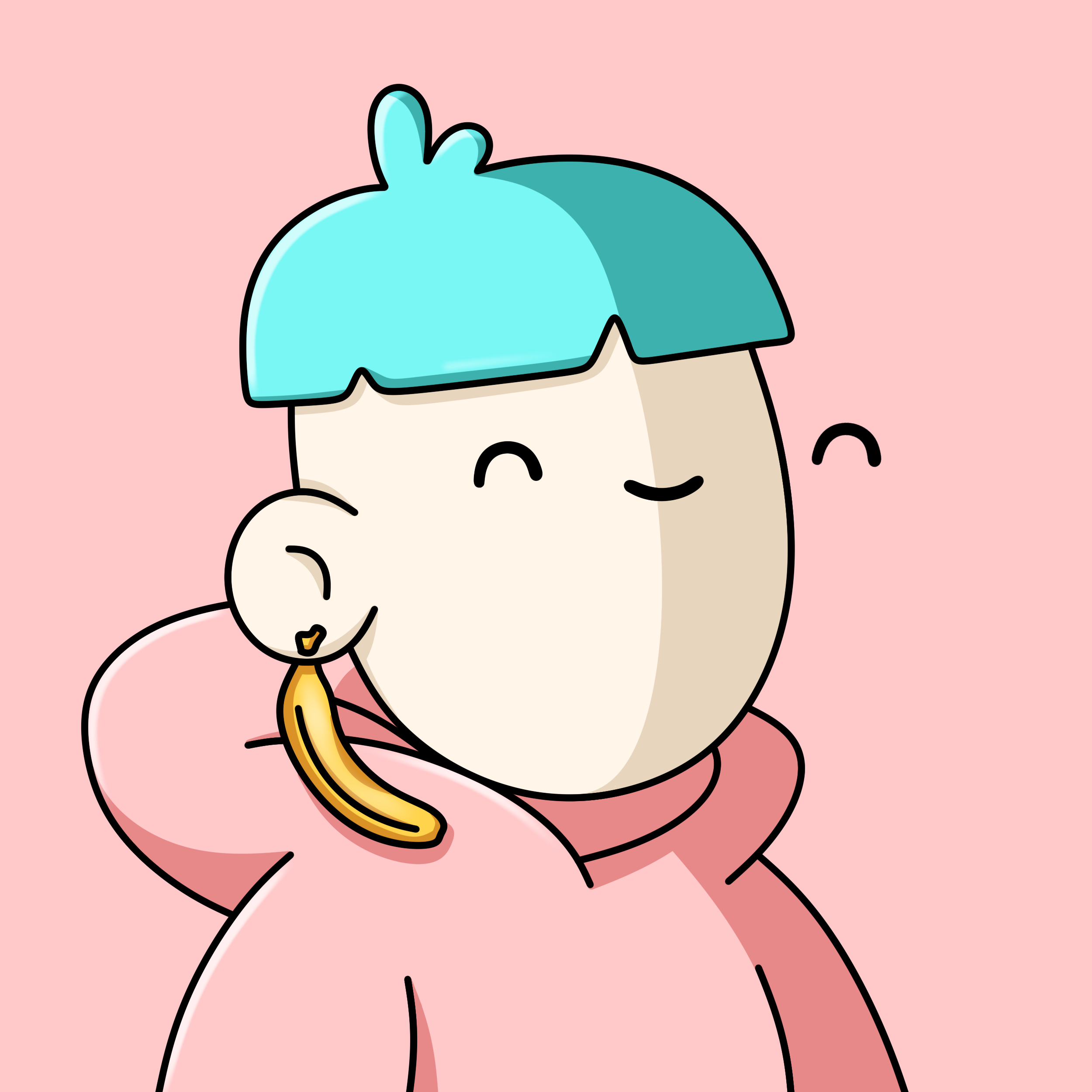 Banana Doodle #1379