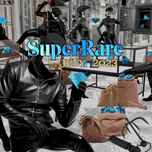 SuperRare Top 100 Collector Badge (July 2023)