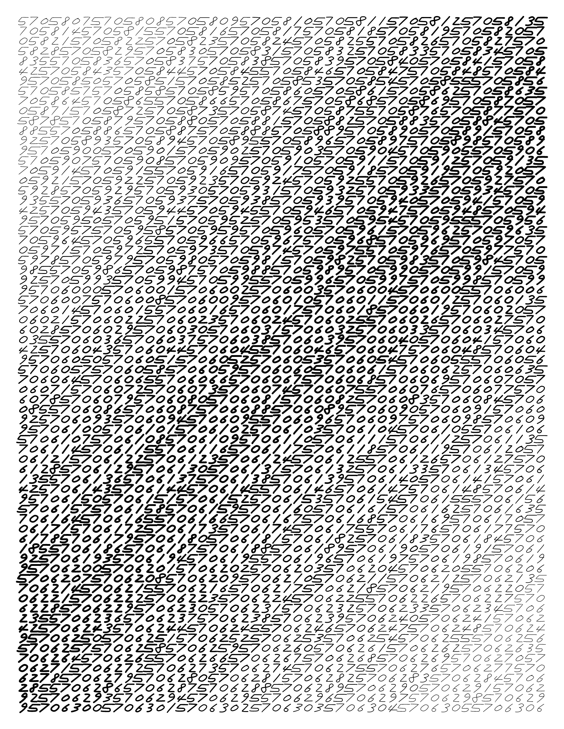 Endless (5,607,250 to Infinity) #323