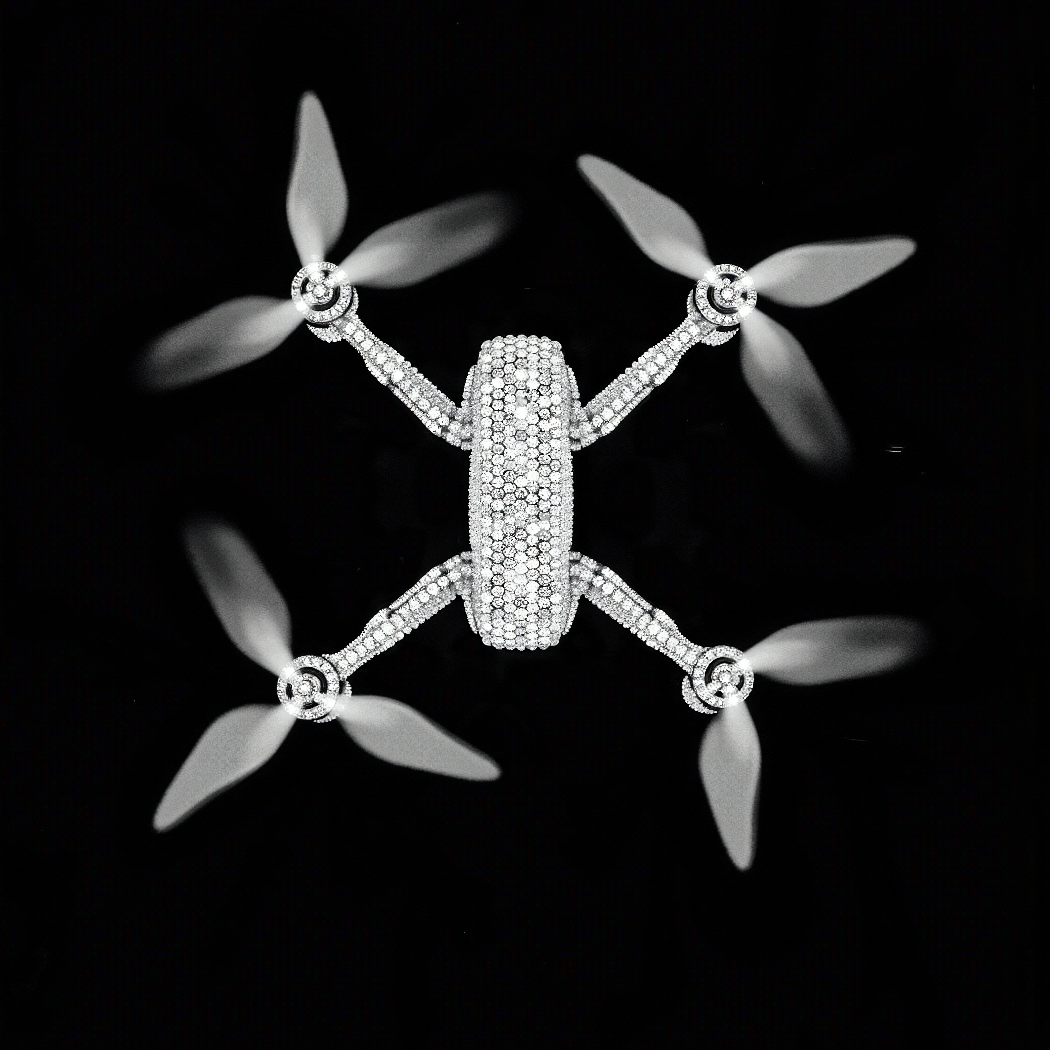 Diamond Drone #0007 — Miss AL Simpson, Scottish cryptoartist