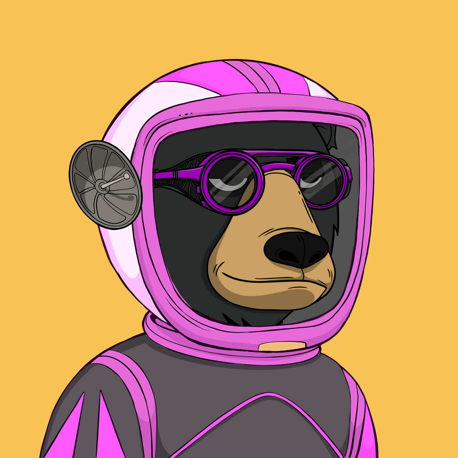 Okay Space Bear #5231