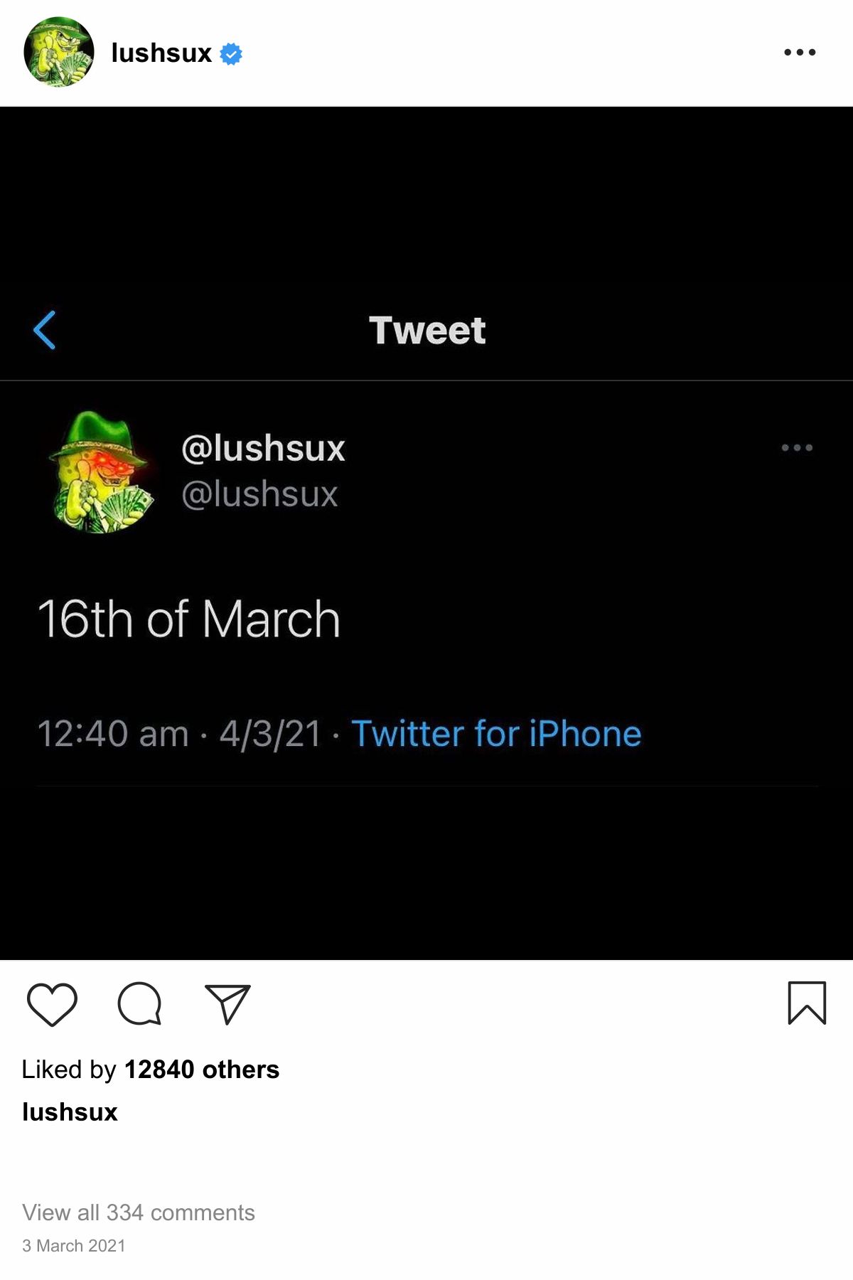 Lushsux #4231 - Shit Post