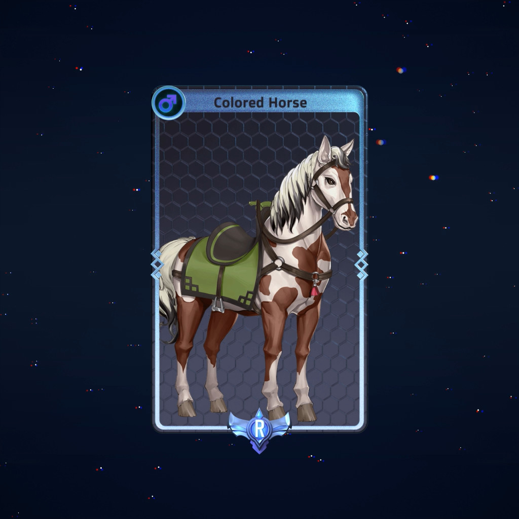 Colored Horse#4236