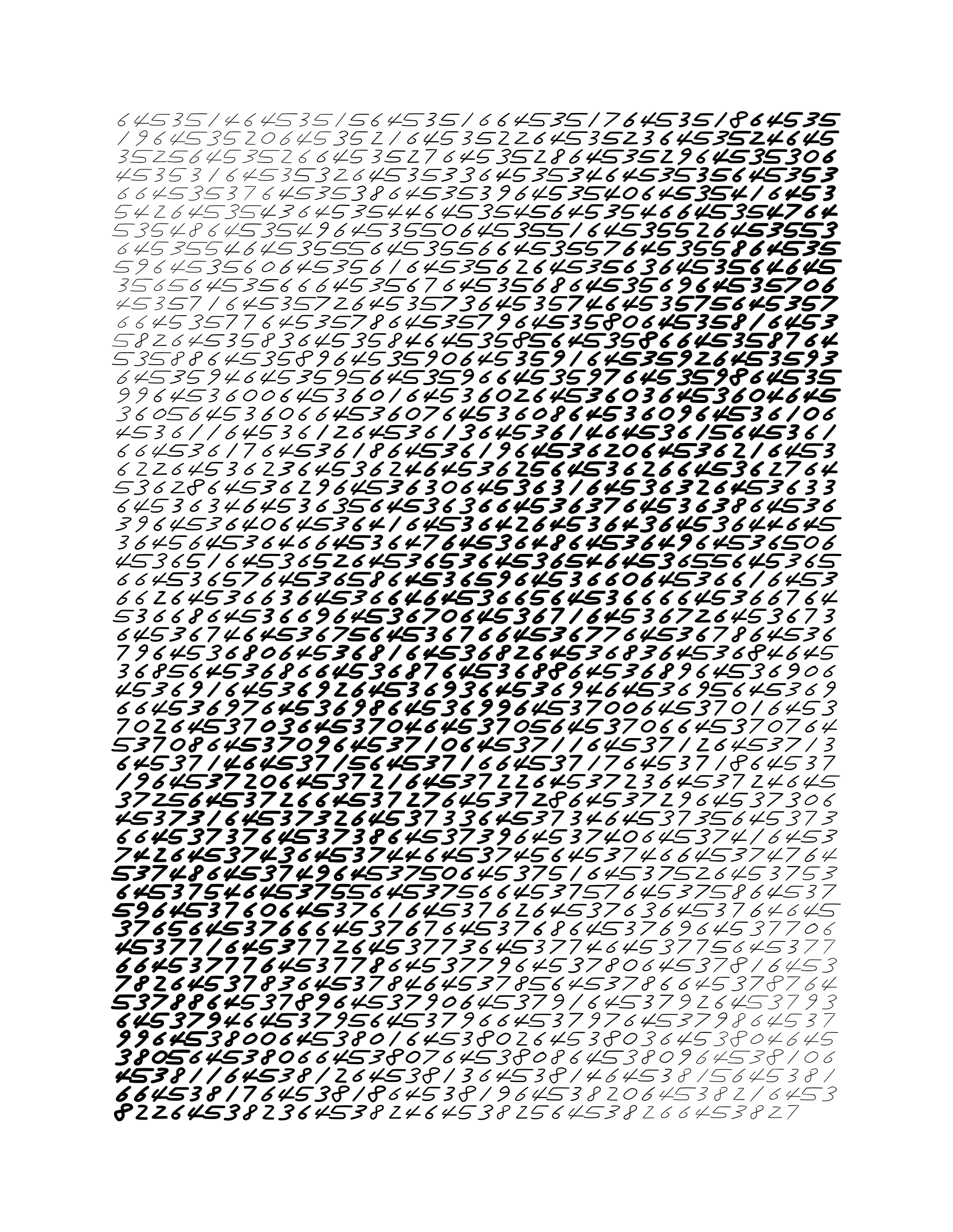 Endless (5,607,250 to Infinity) #2915