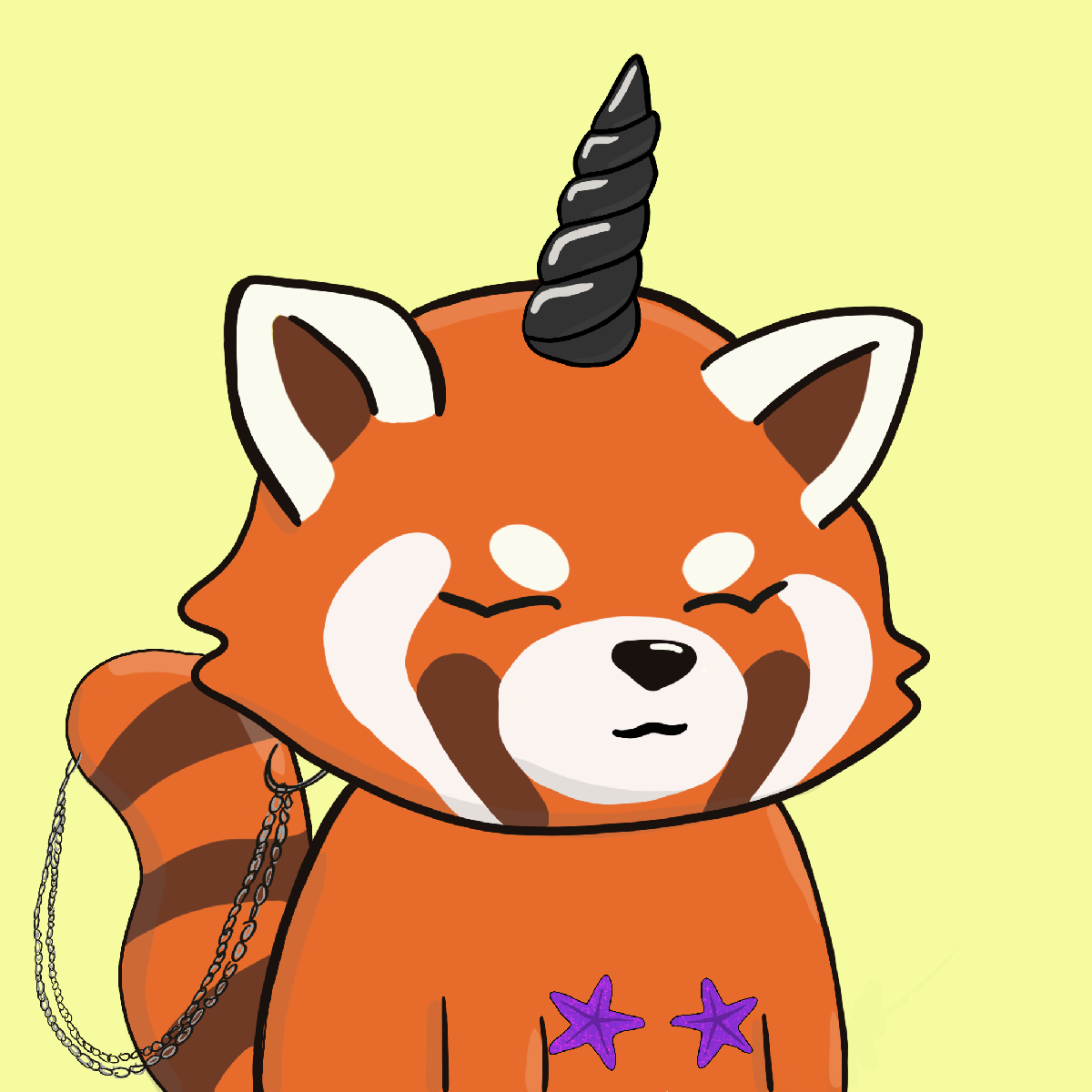 Okay Red Panda #6745