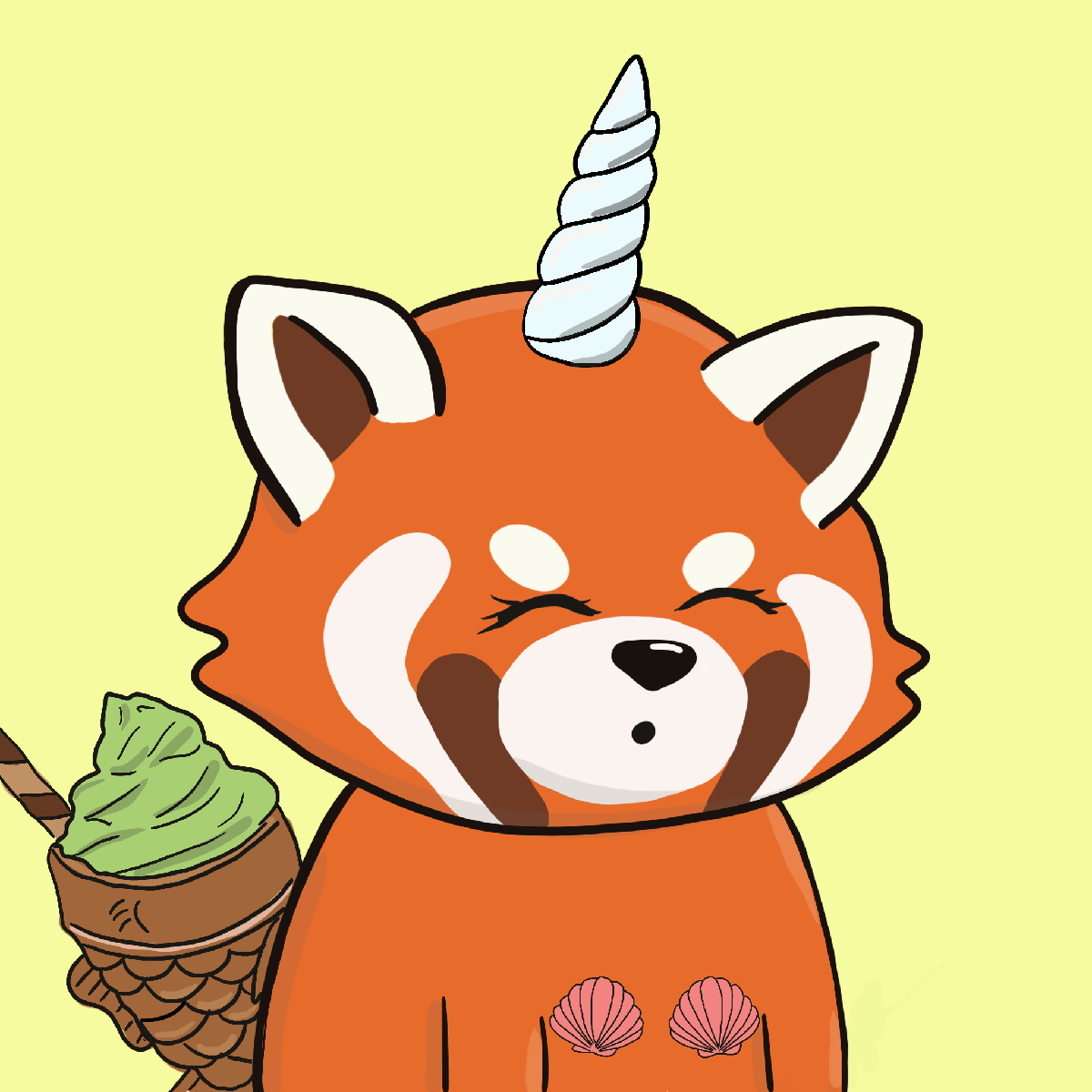 Okay Red Panda #6744