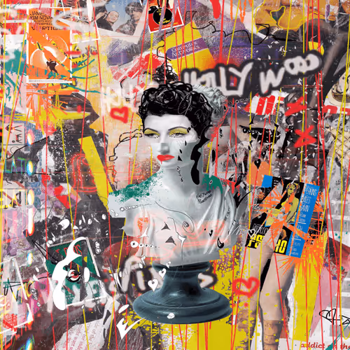 GRAFFITI PORTRAIT II [HOLLYWOOD PIXELATIONS] #32
