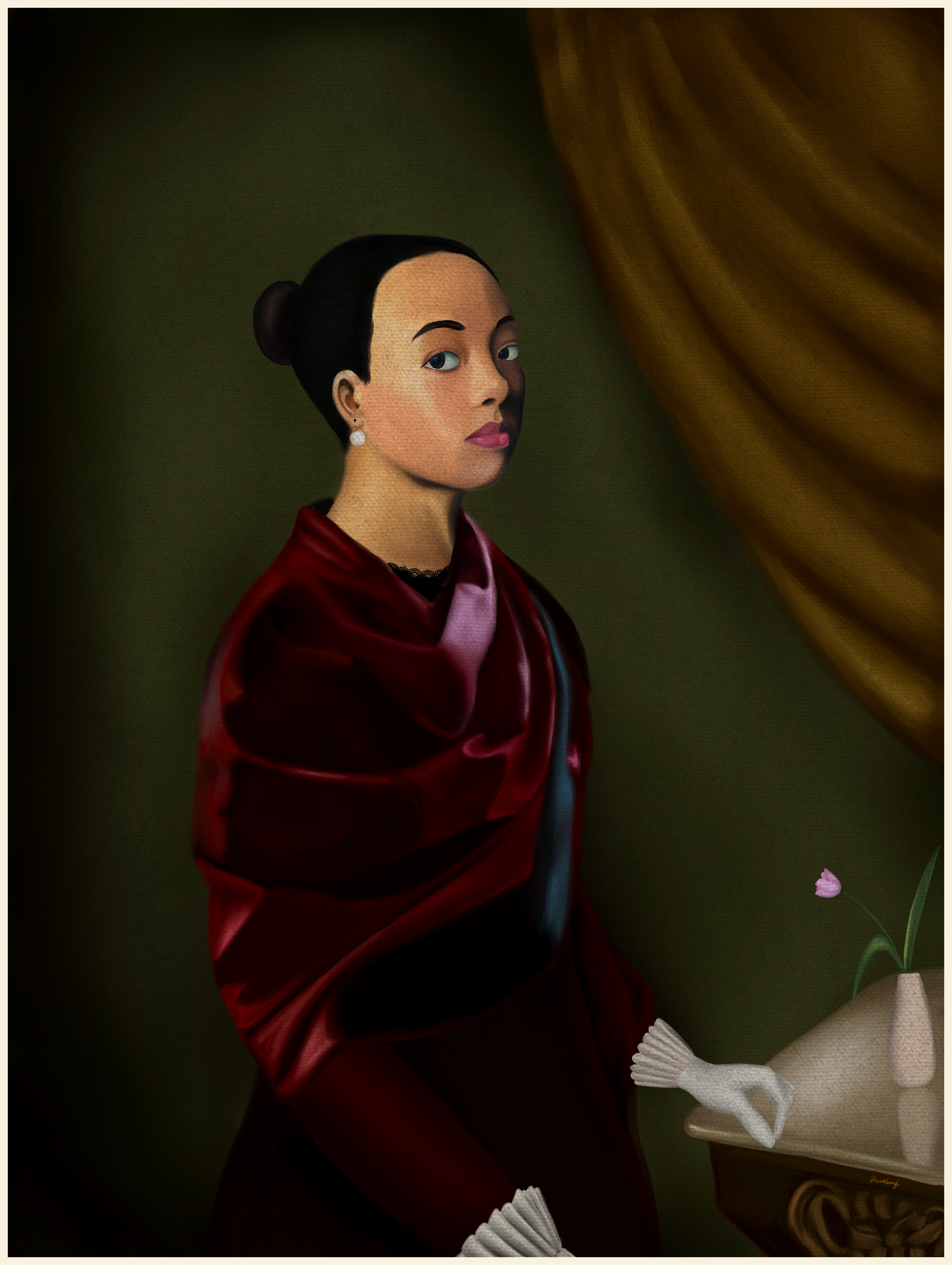 Lady in Red