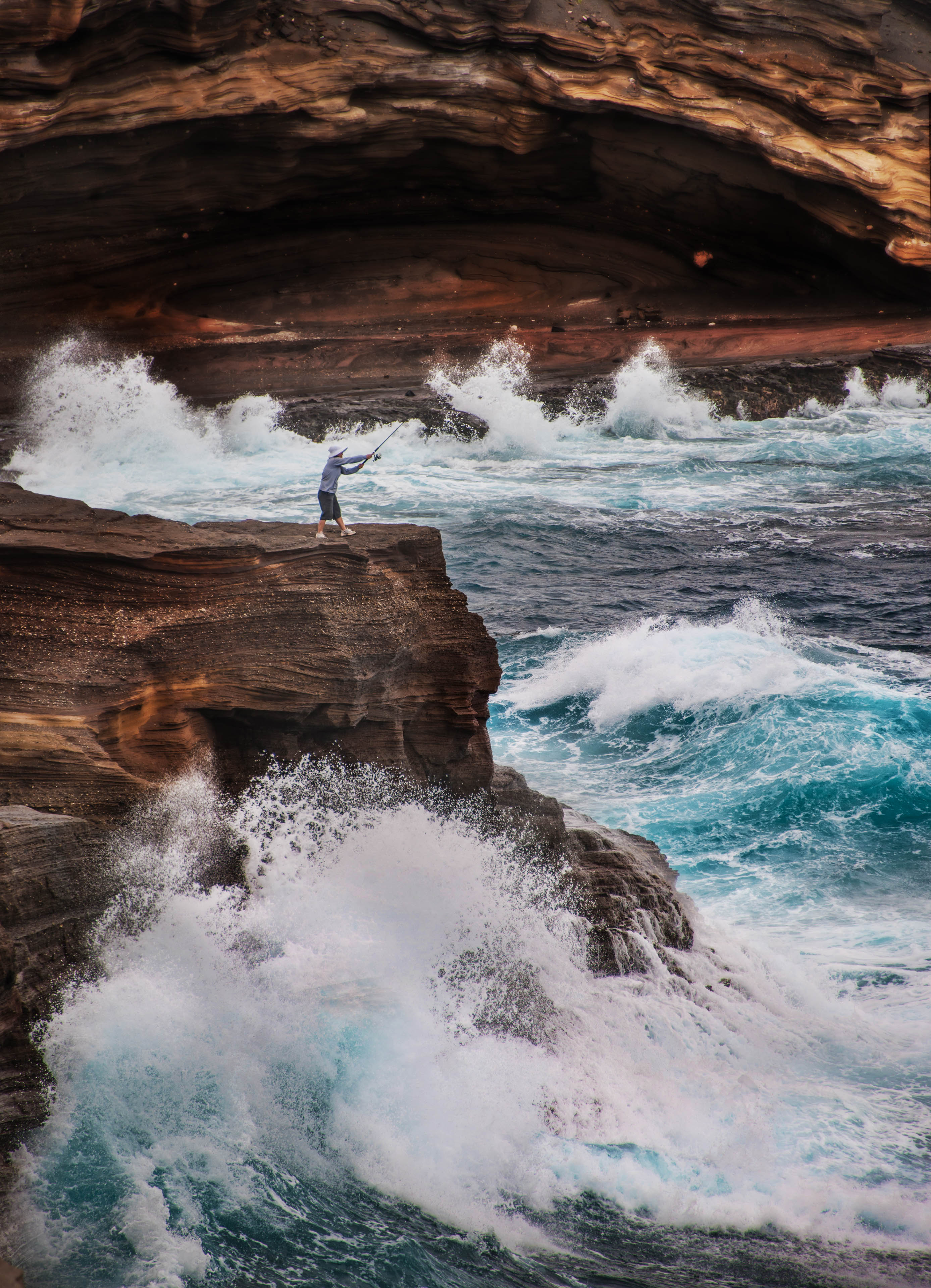 Fishing on Oahu #0665