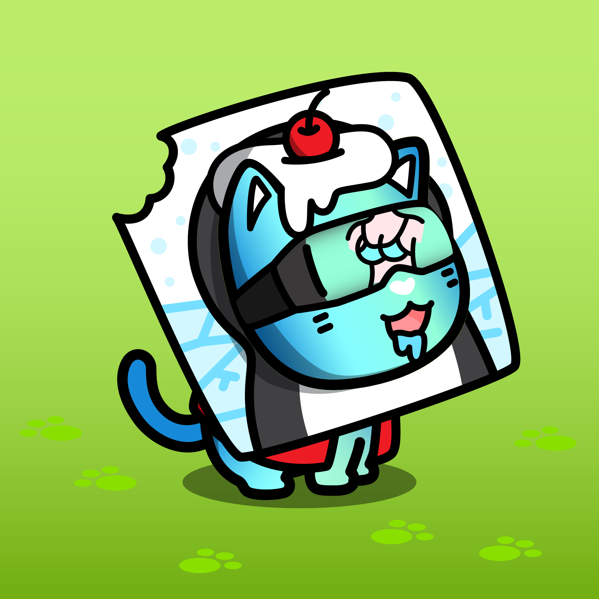 Messy Cats #3225
