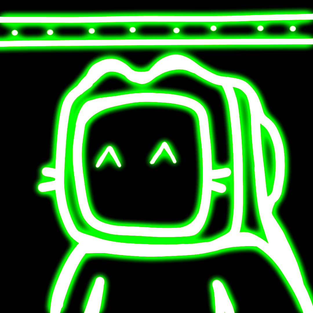 Neon Cat #105