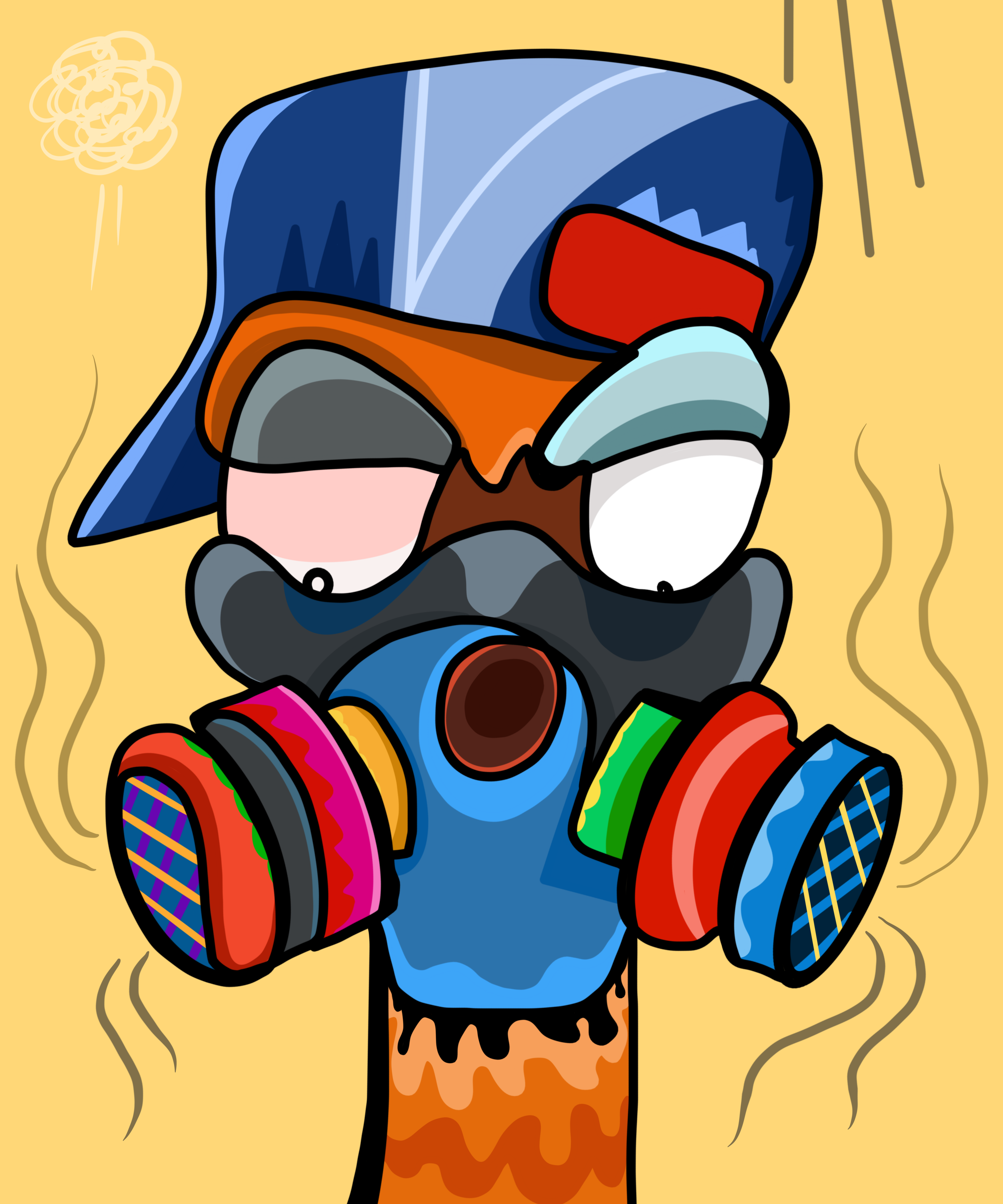 gas mask
