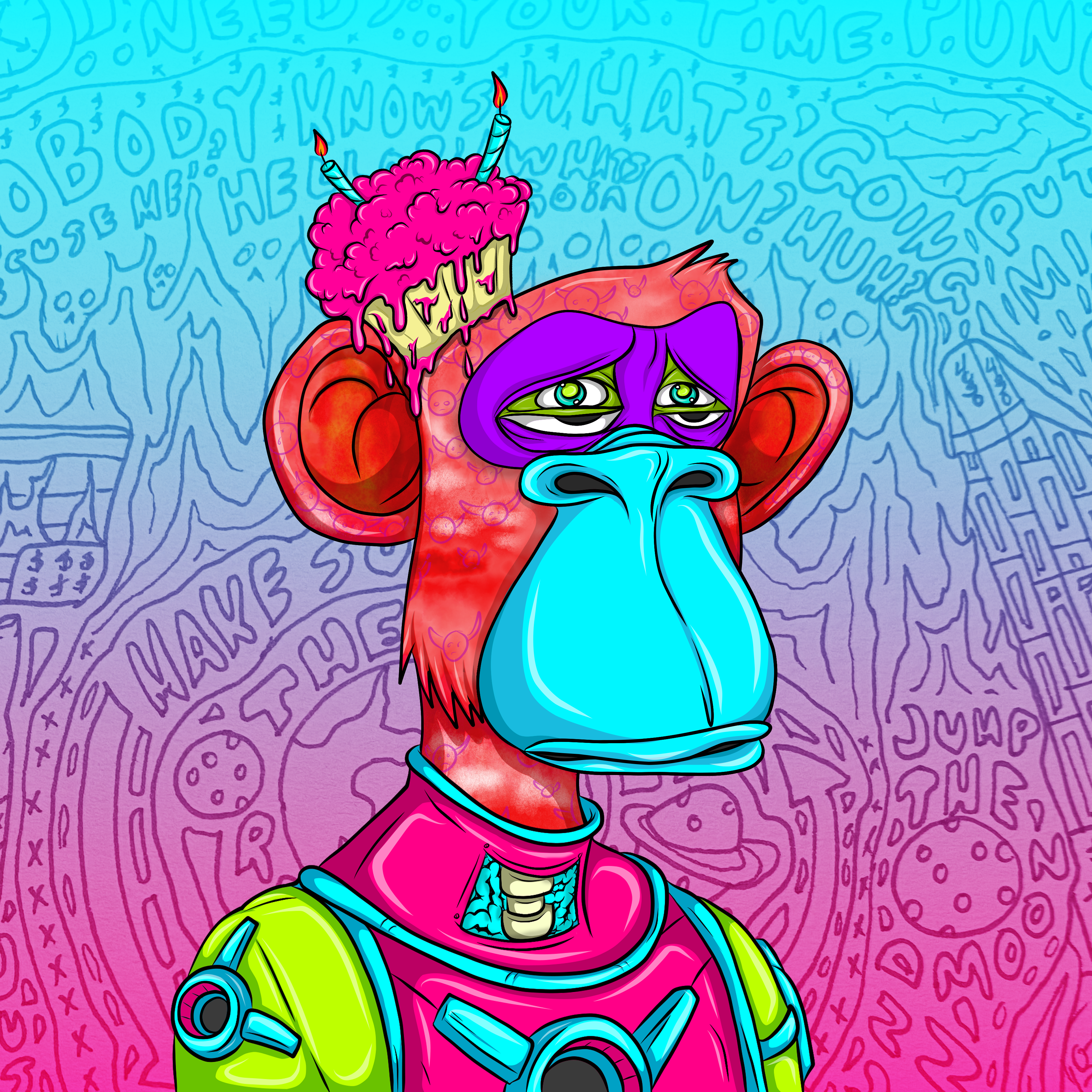 Caked Apes #6399