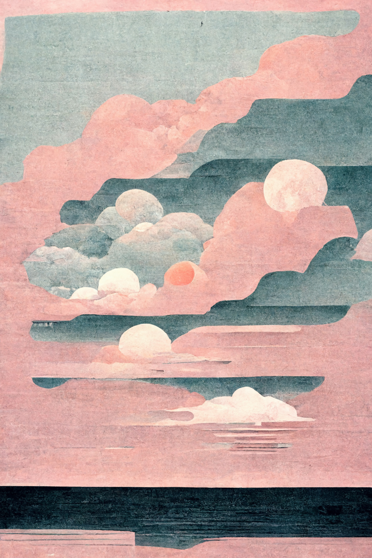 Pink Sky VII