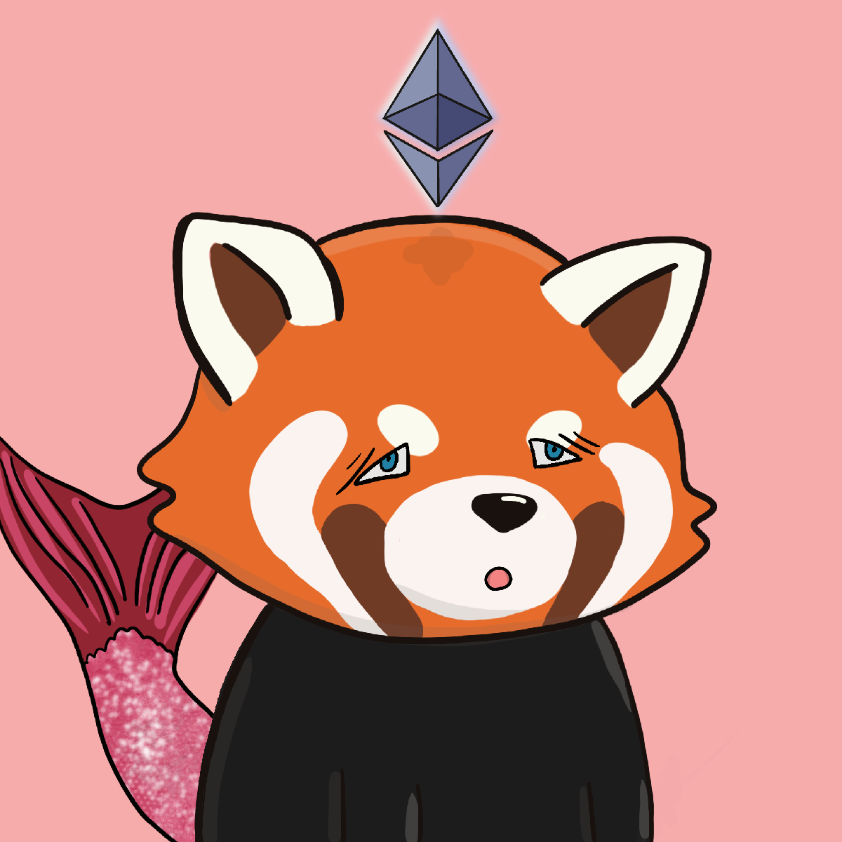 Okay Red Panda #6606