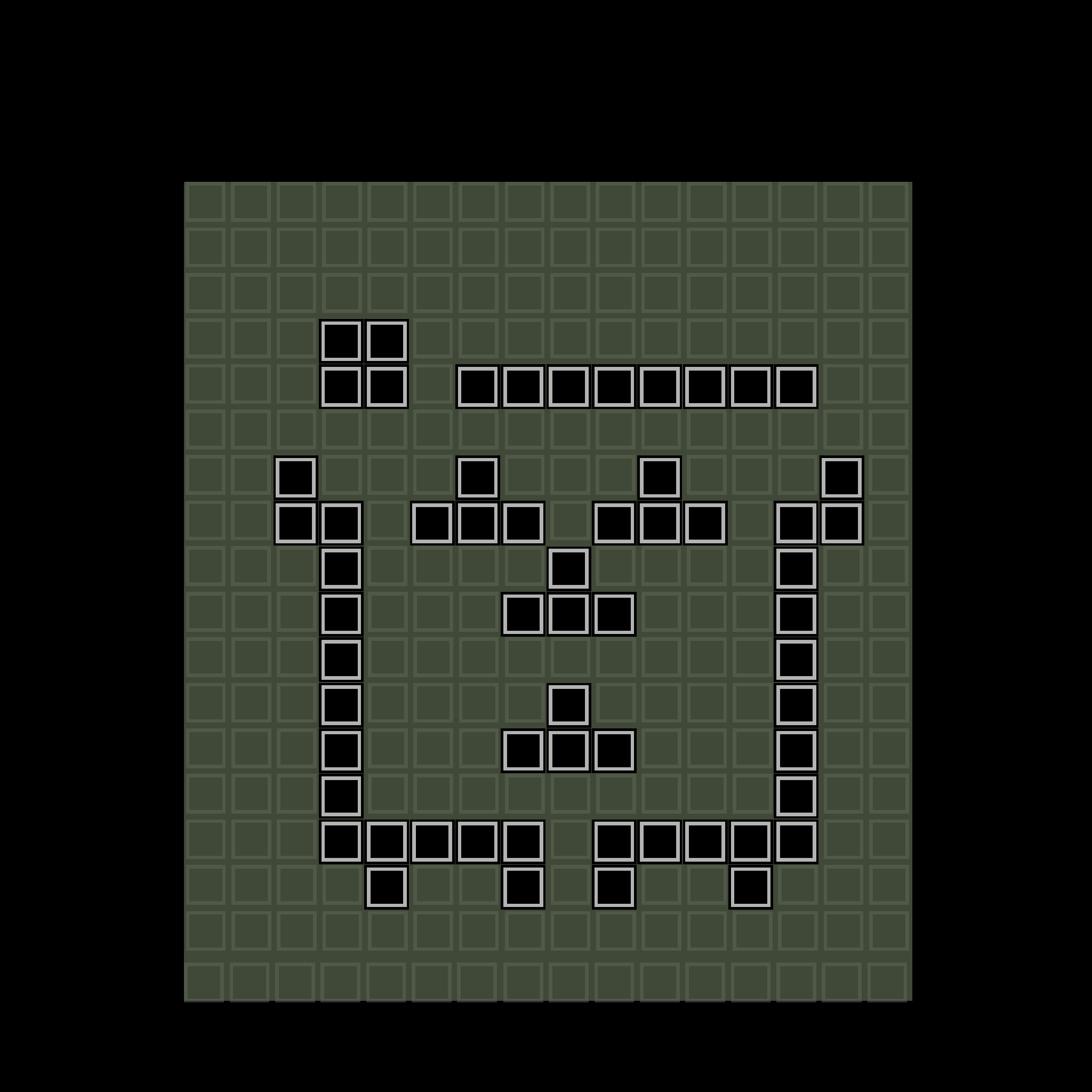 8-bit Block Face #8403