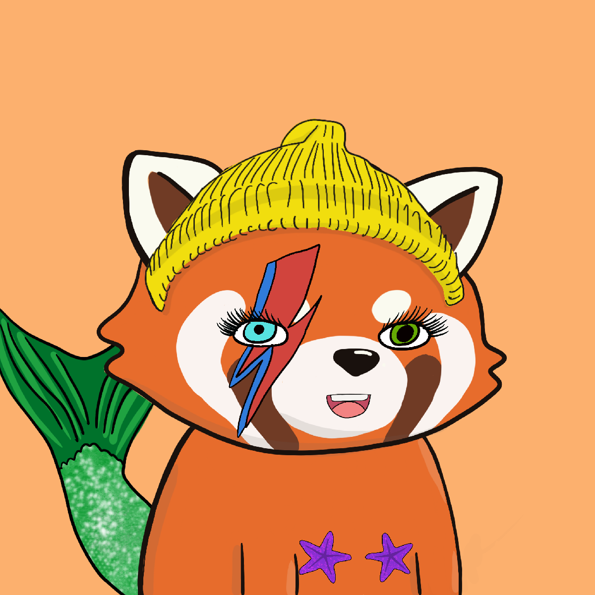 Okay Red Panda #6730
