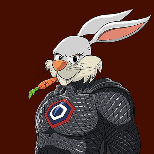 Dark Super Bunny #8612