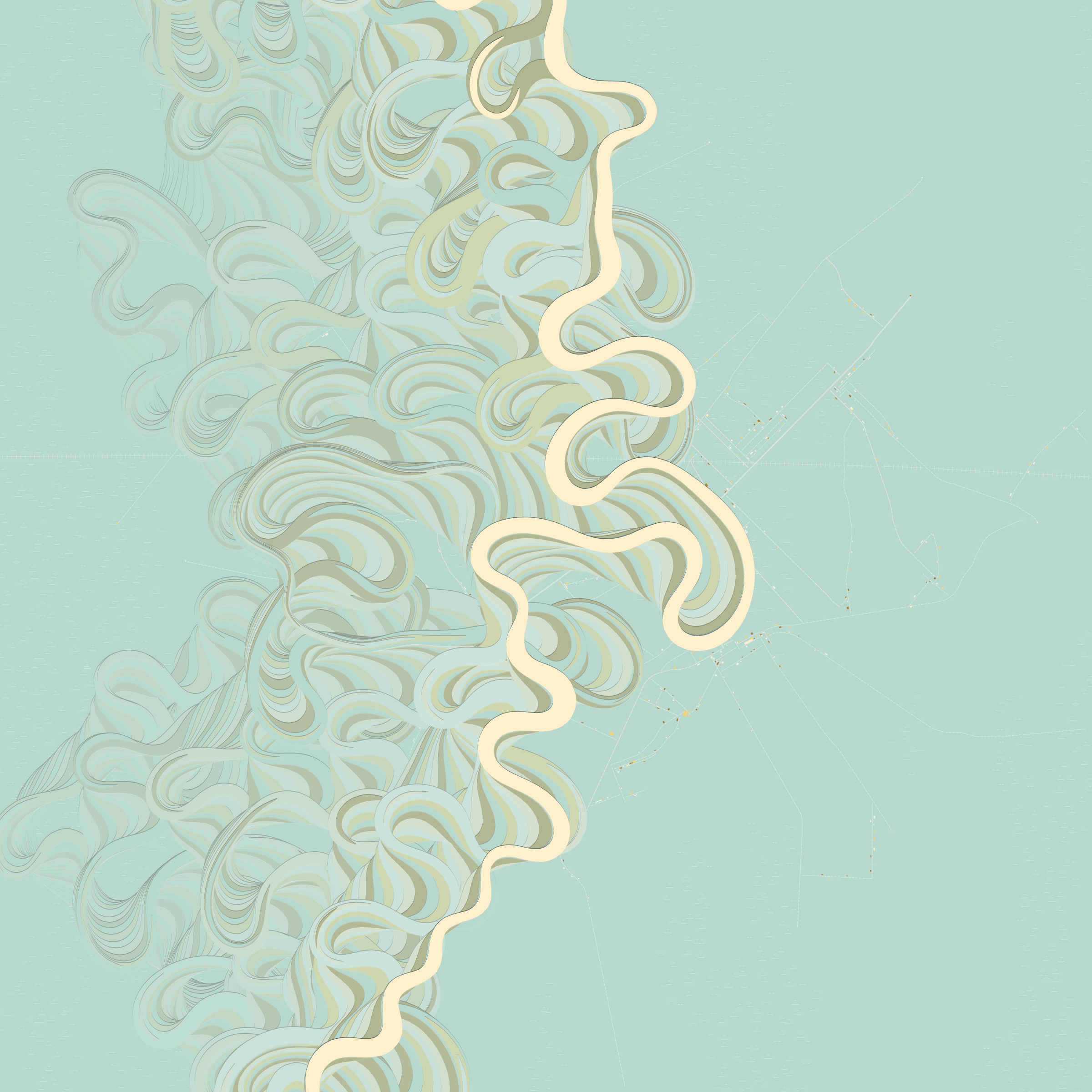 Ancient Courses of Fictional Rivers #2