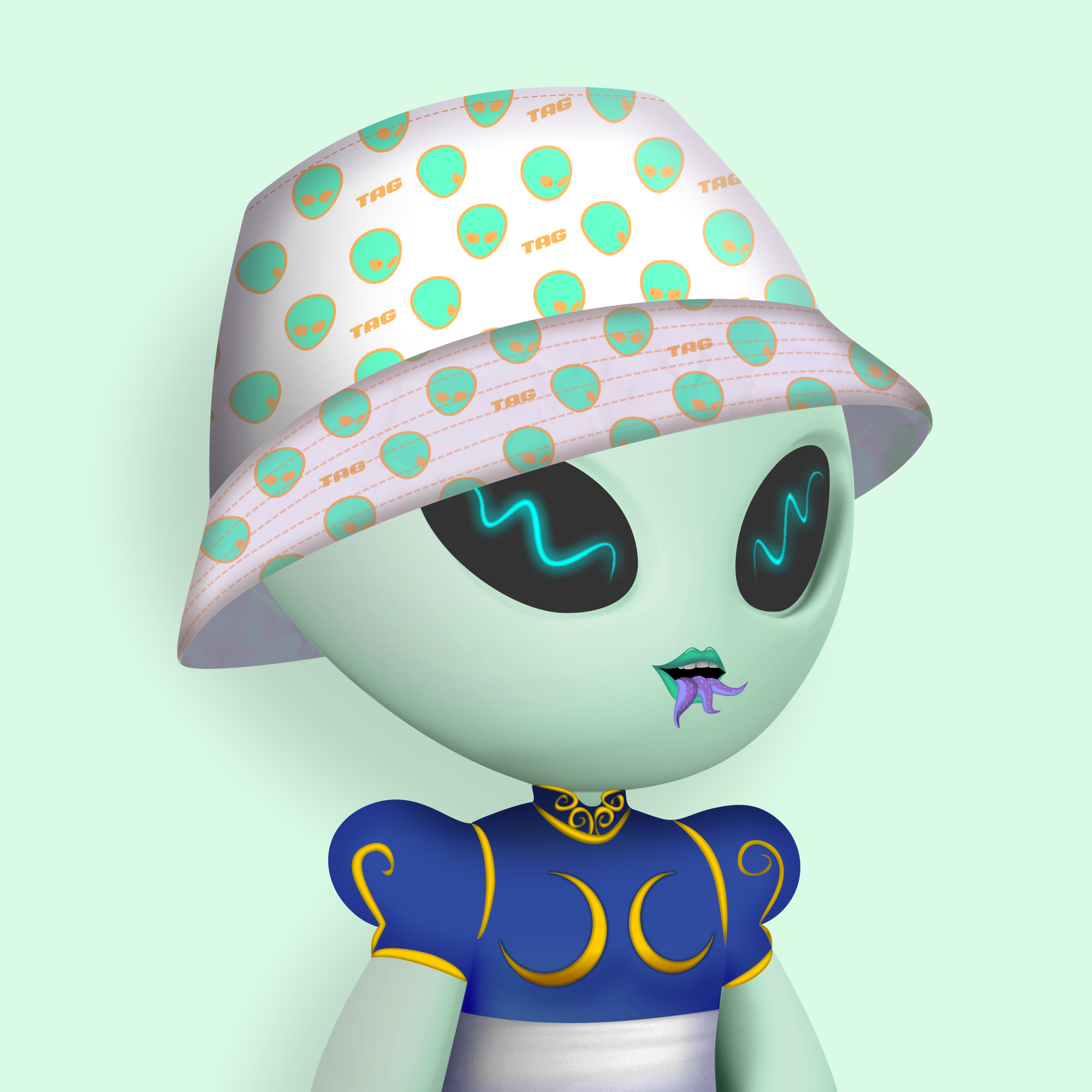 Alien Girl 321